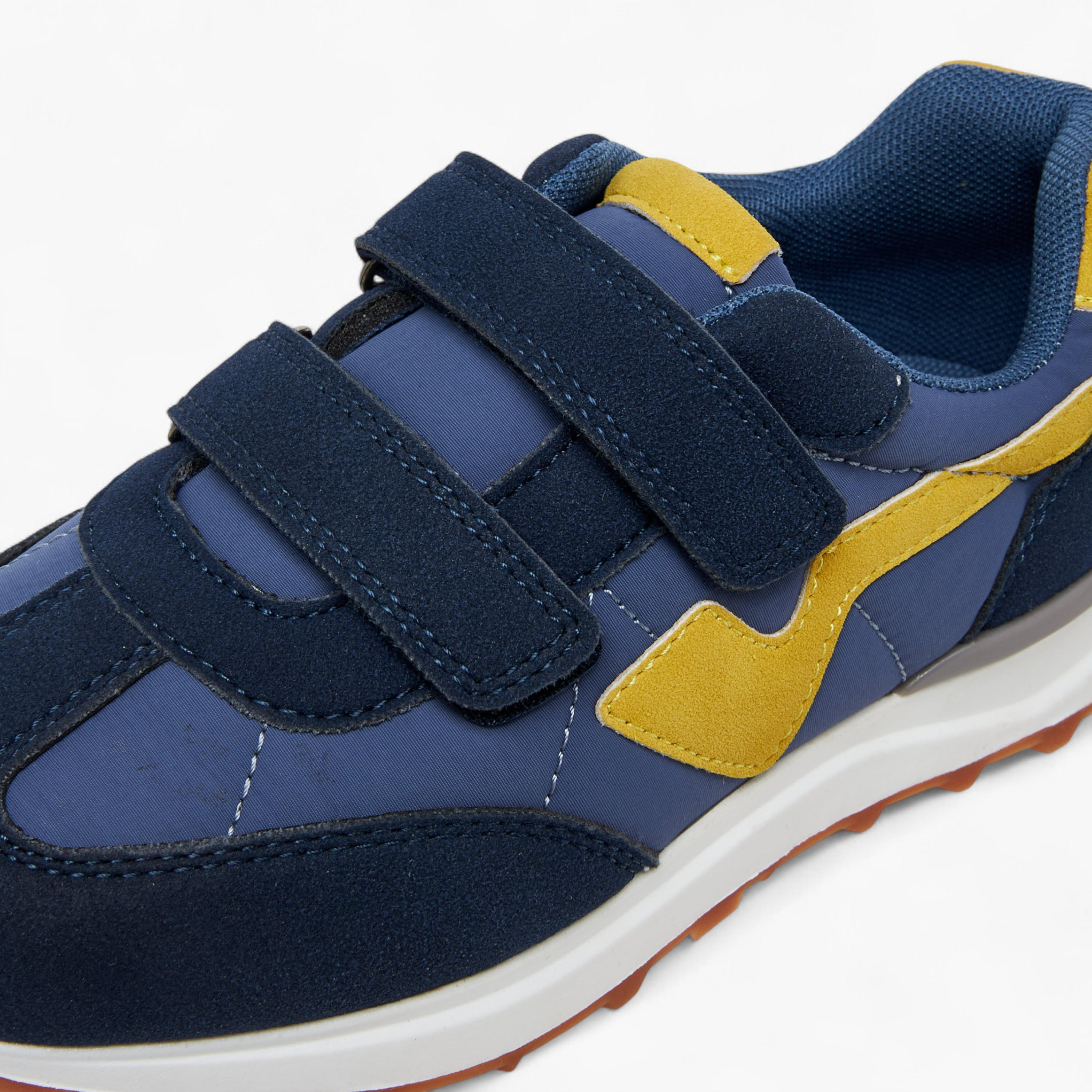 Juniors Boys Hook & Loop Sneakers-boys-shoes-sneakers-image-4
