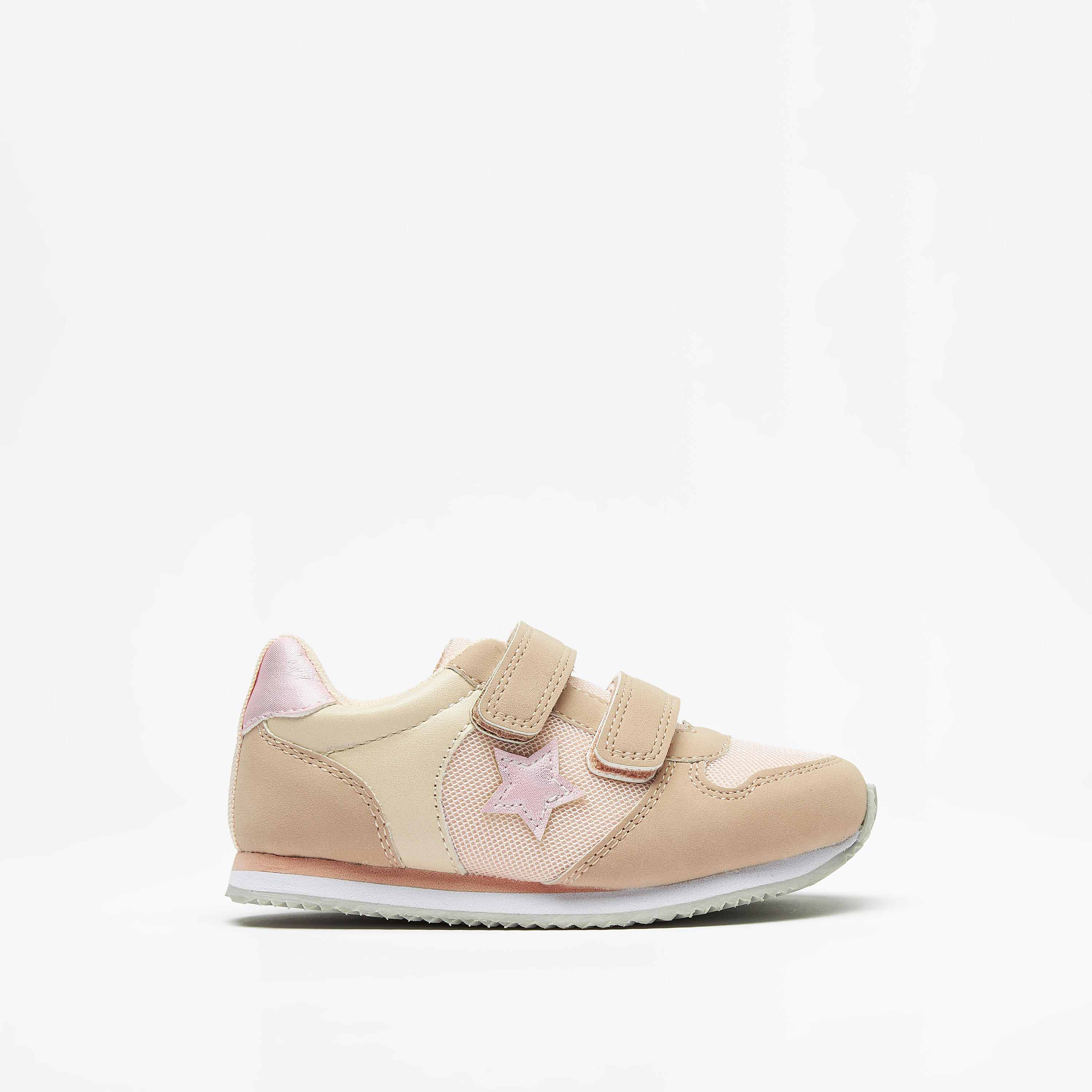 حذاء سنيكرز بشريط إغلاق لاصق وألواح من جونيورز-girls-shoes-sneakers-image-1