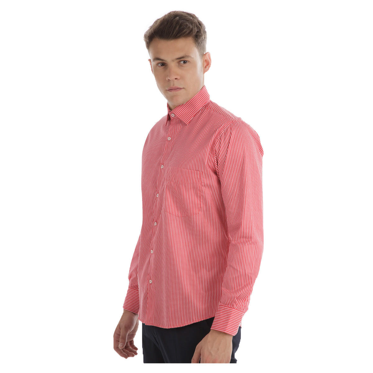 Pinstriped Formal Shirt-men-clothing-shirts-image-3