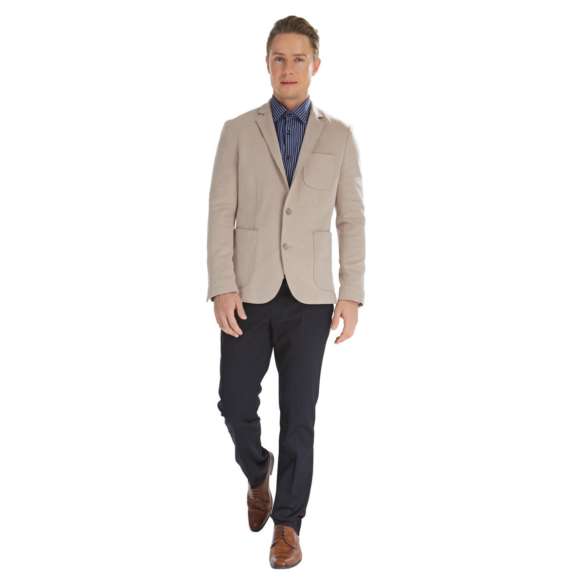 Pinstriped Formal Shirt-men-clothing-shirts-image-5