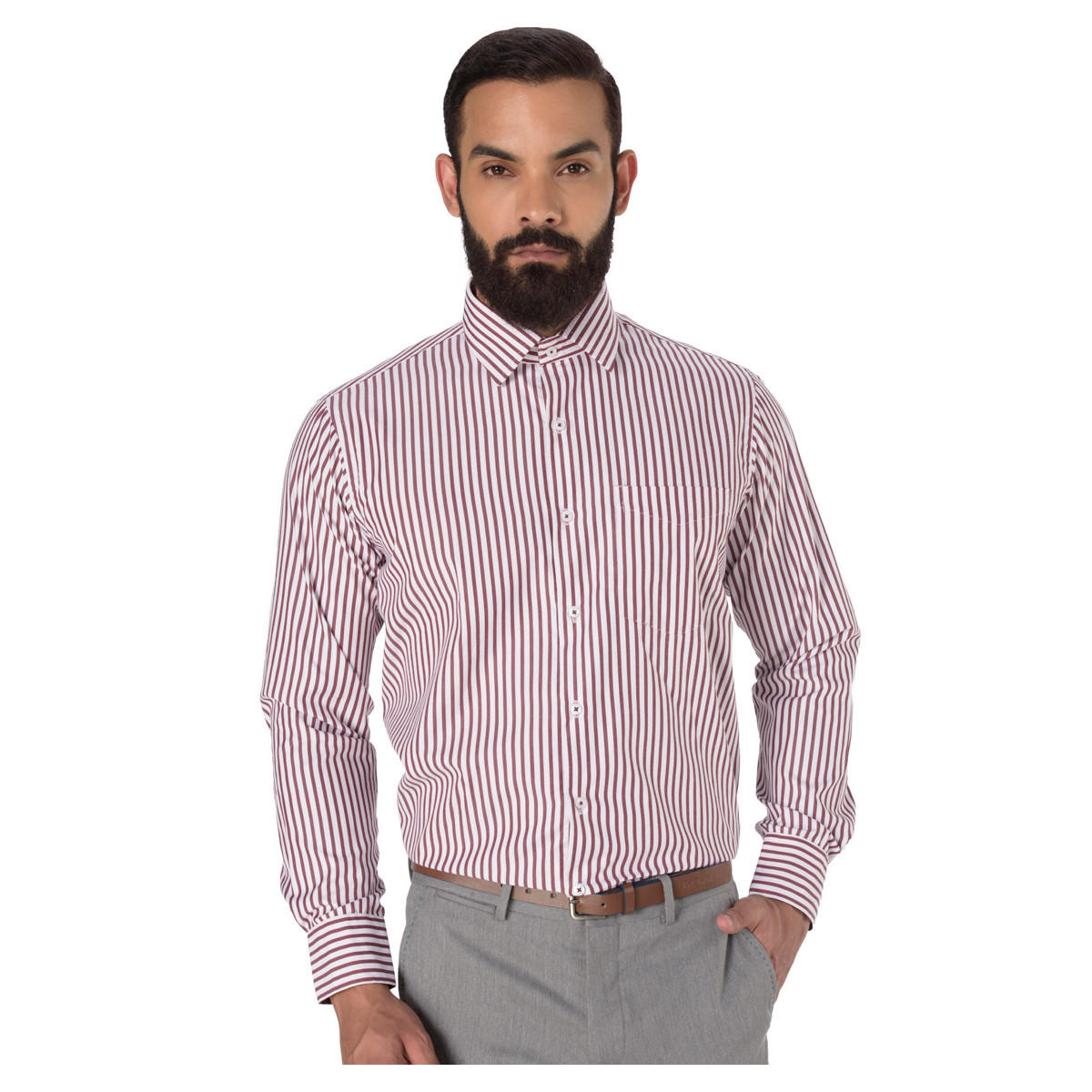 Long Sleeve Formal Shirt-men-clothing-shirts-image-1