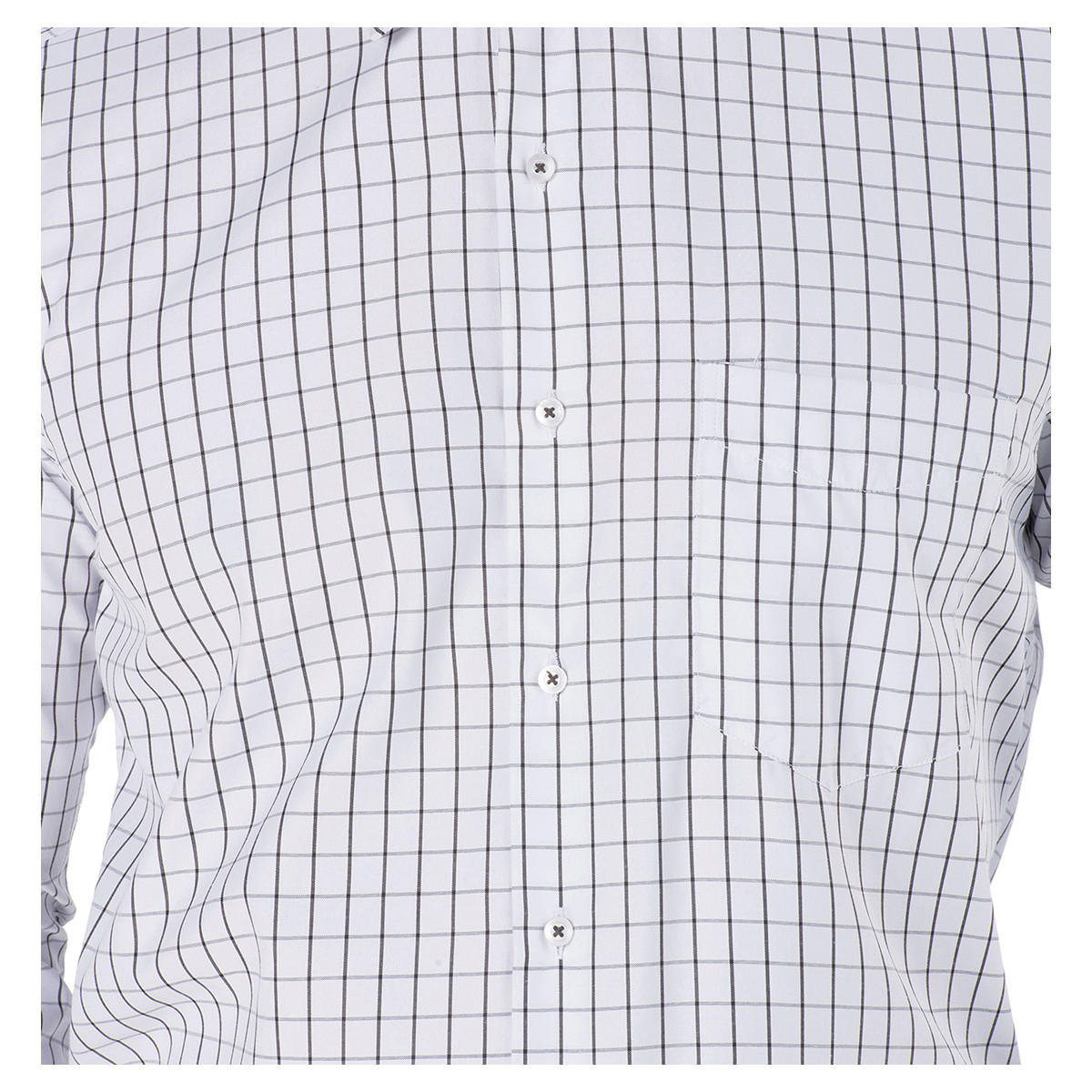 Long-sleeved Chequered Shirt-men-clothing-shirts-image-4