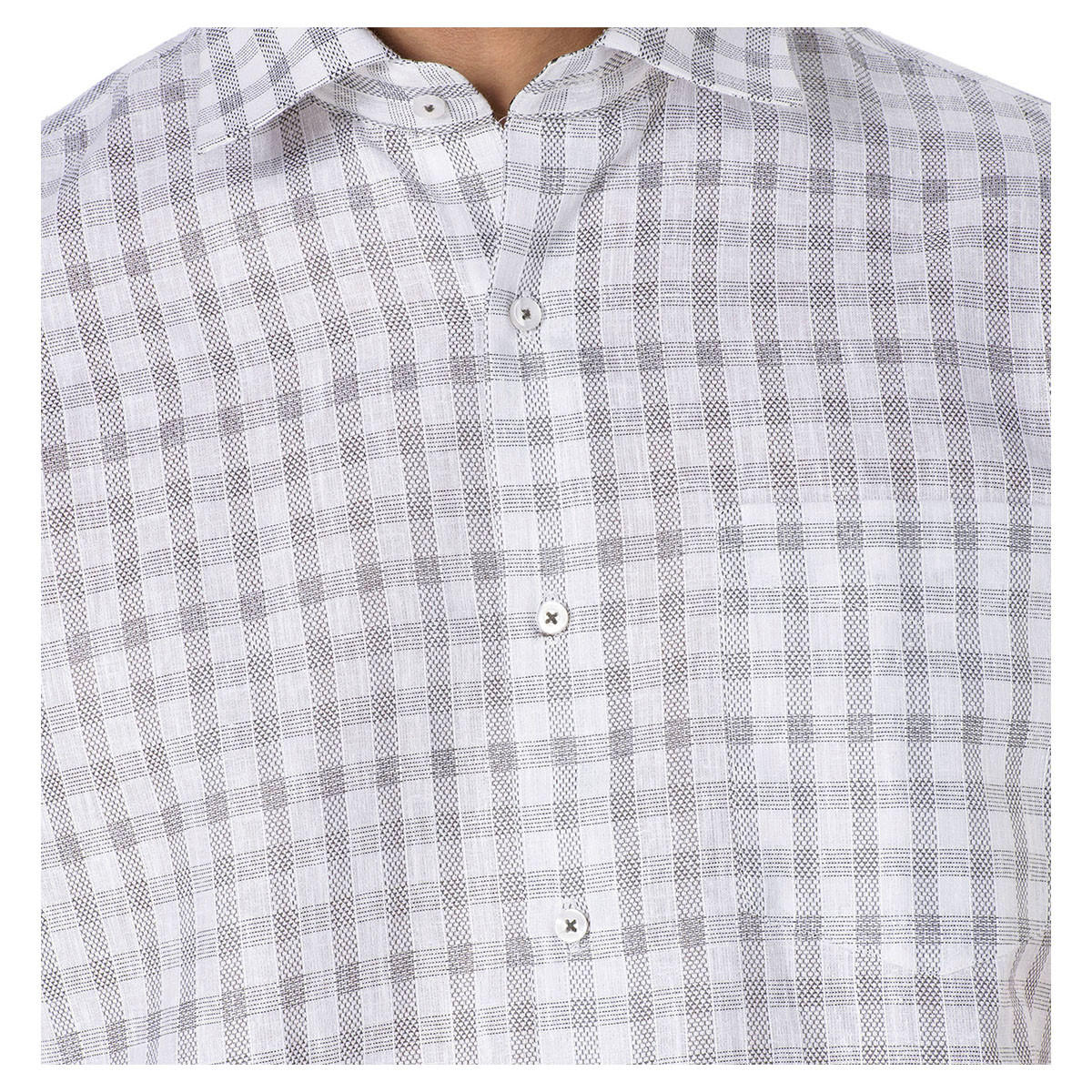 Chequered Short Sleeves Shirt-men-clothing-shirts-image-4