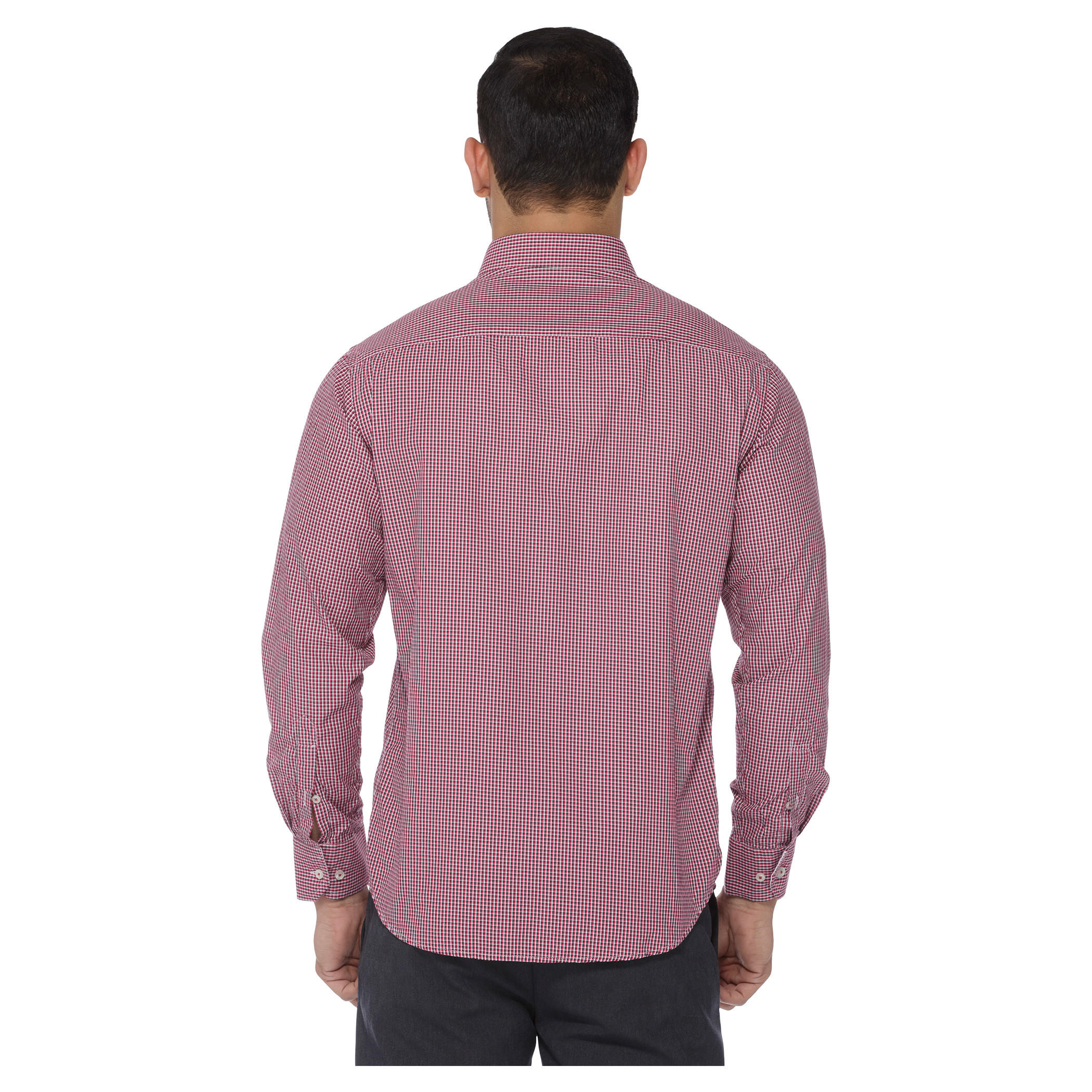 Chequered Formal Shirt-men-clothing-shirts-image-2