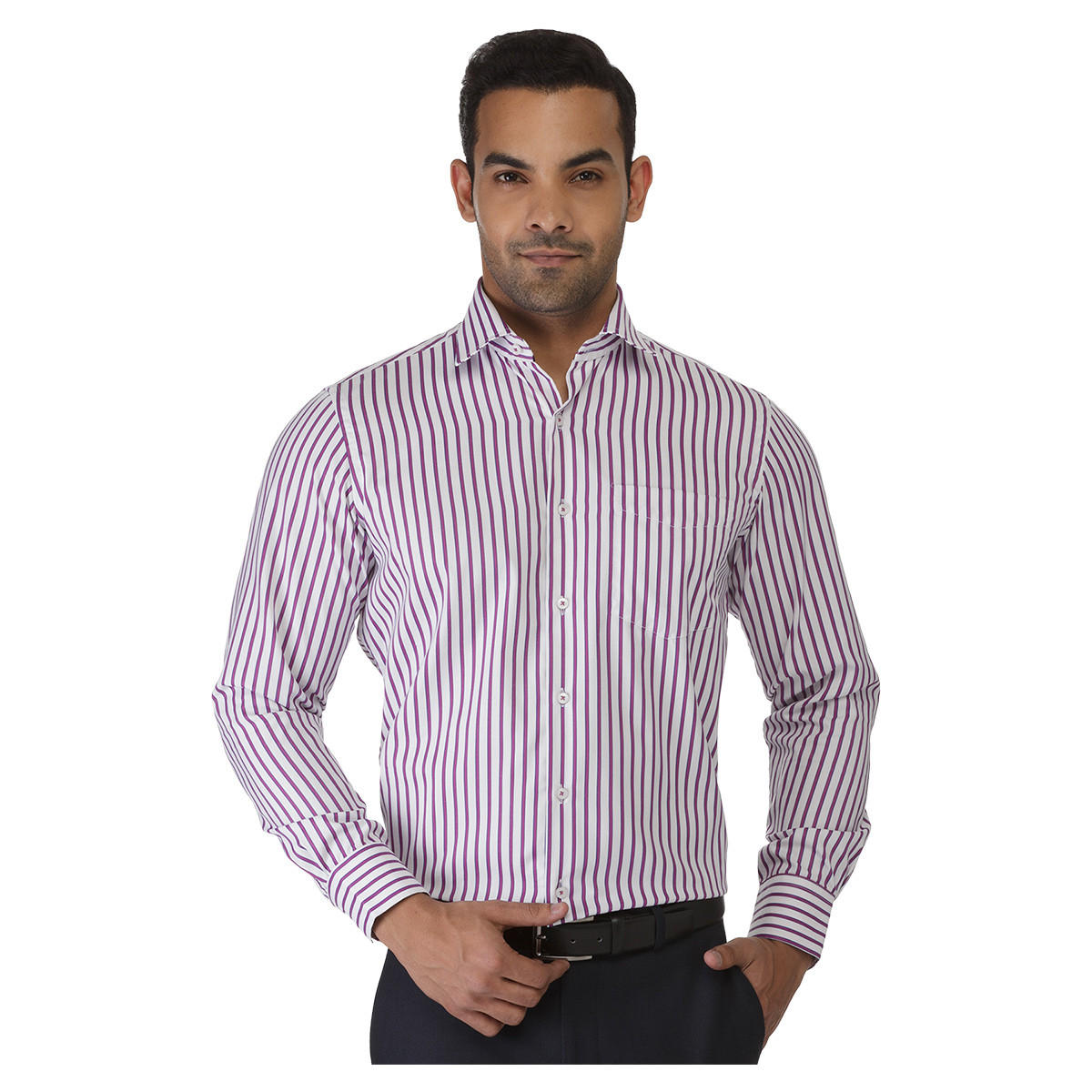 Striped Formal Shirt-men-clothing-shirts-image-1