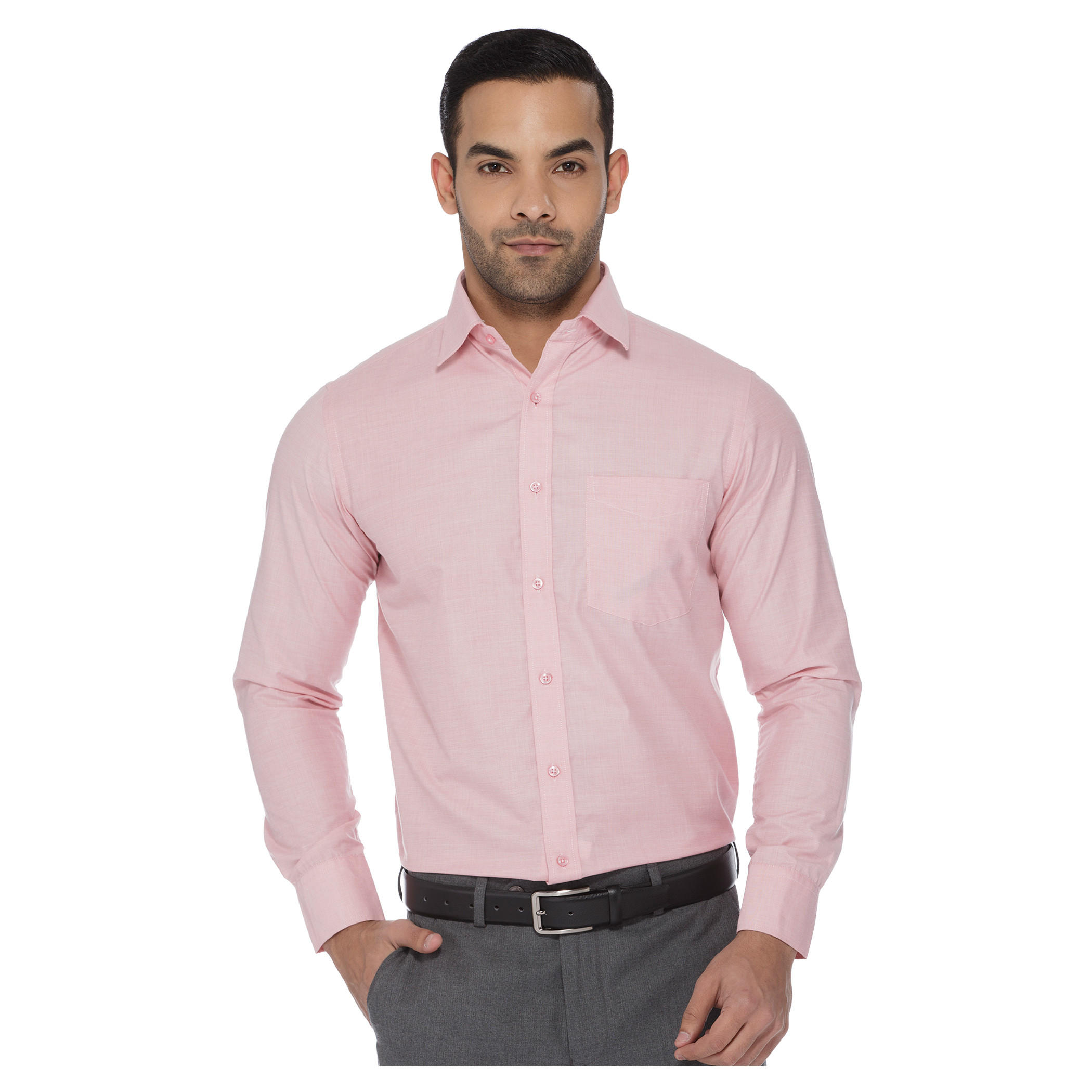 Chequered Short-sleeved Shirt-men-clothing-shirts-image-1