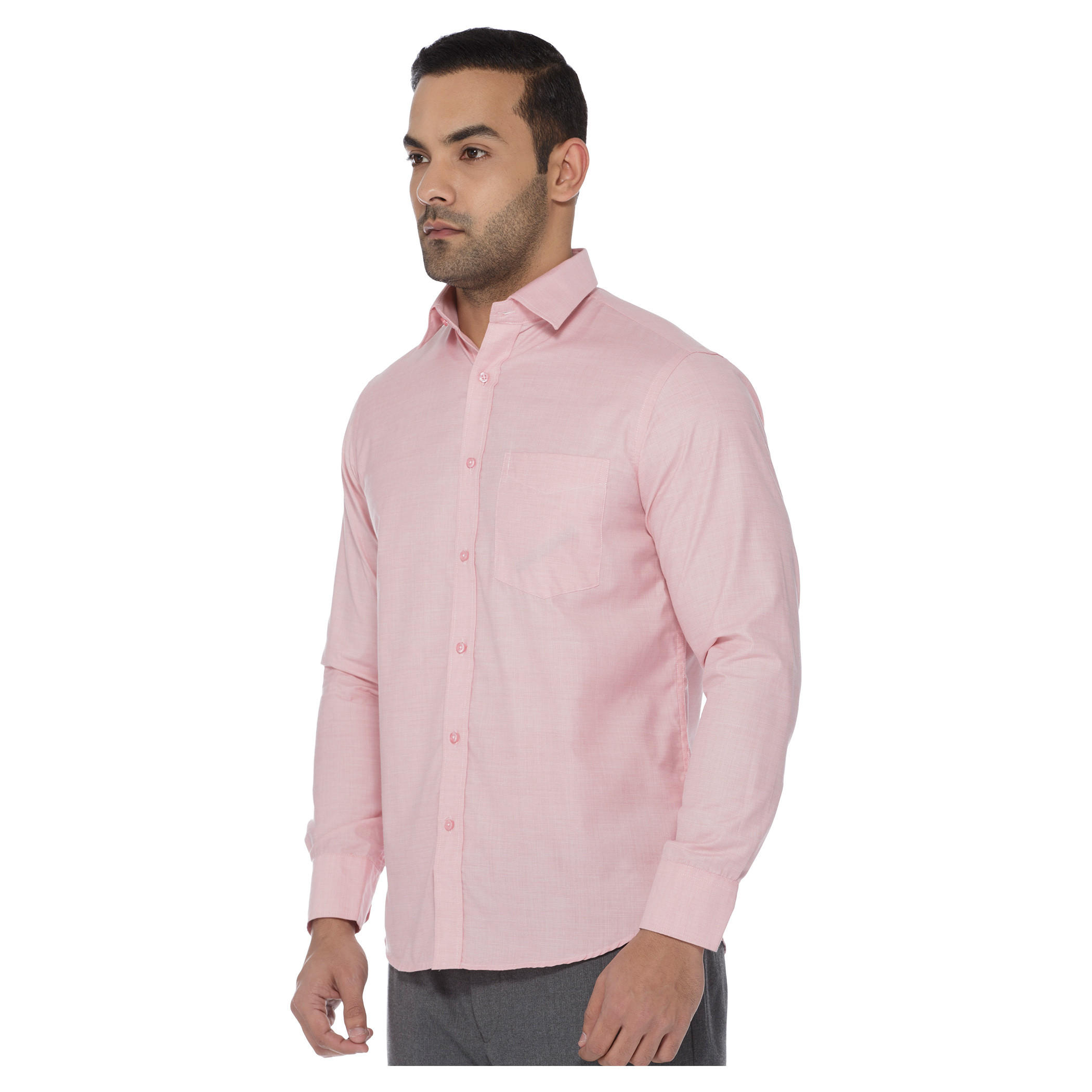 Chequered Short-sleeved Shirt-men-clothing-shirts-image-3