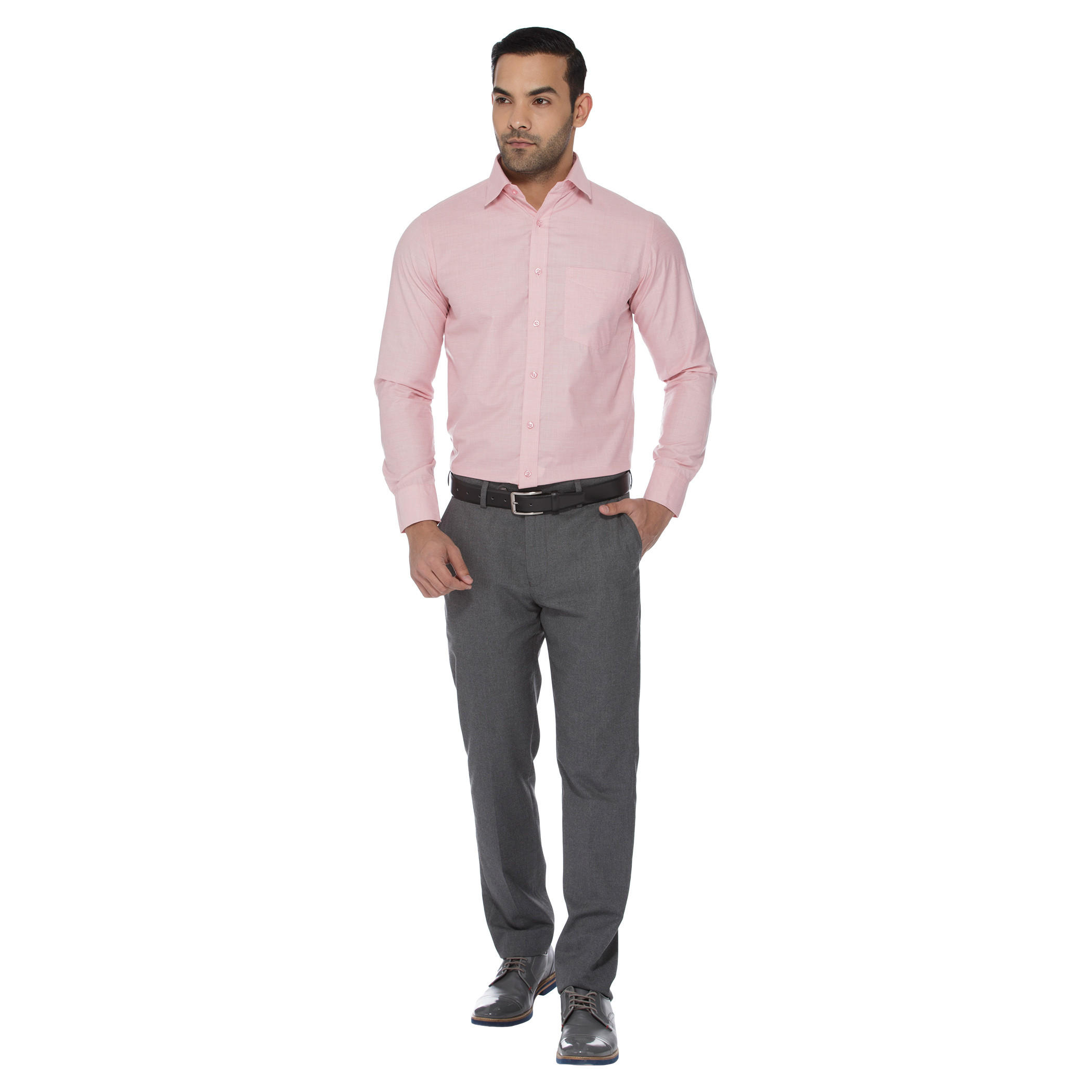 Chequered Short-sleeved Shirt-men-clothing-shirts-image-5