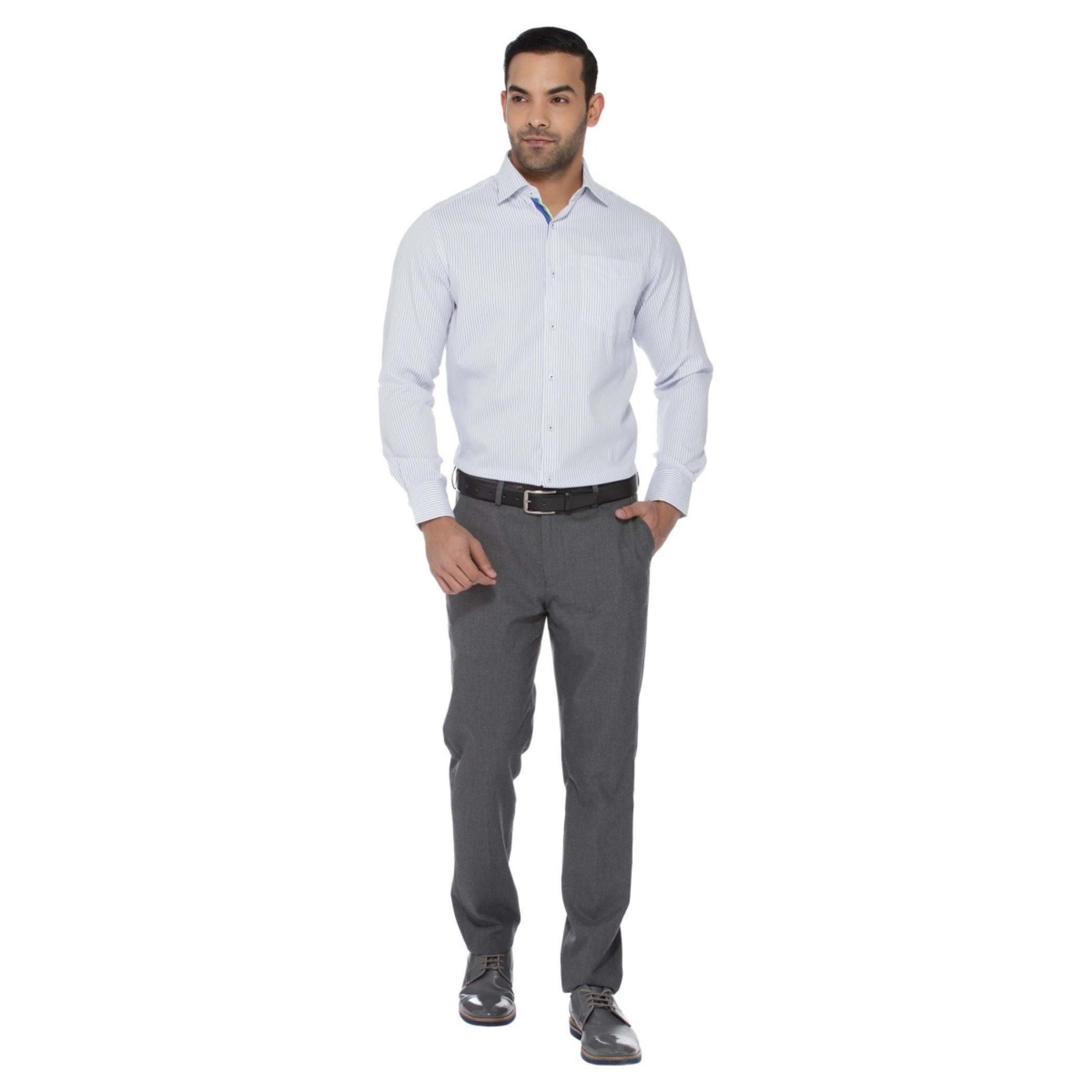 Long-sleeved Formal Shirt-men-clothing-shirts-image-1