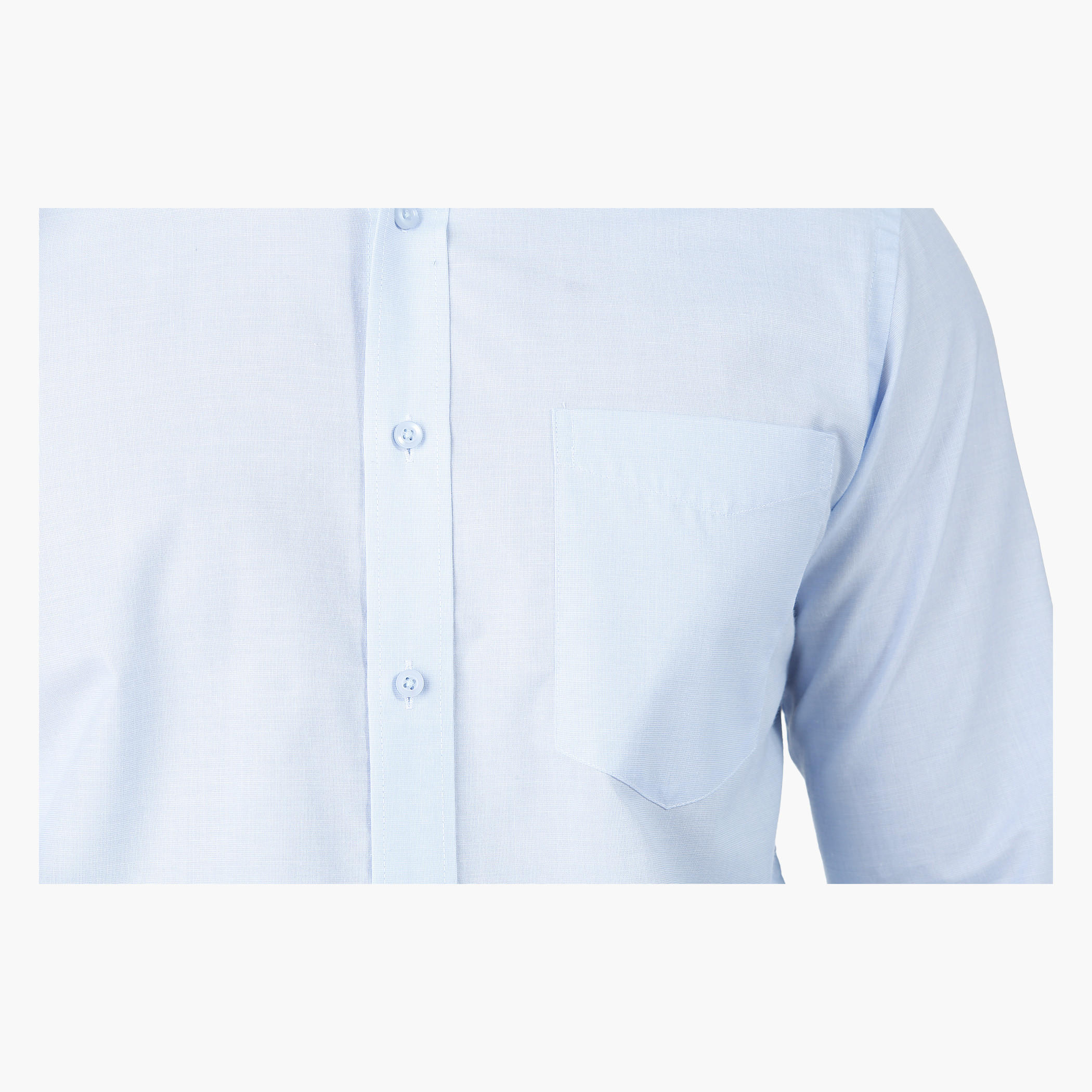 Formal Shirt with Collar Neck and Long Sleeves in Comfort Fit-men-clothing-shirts-image-4
