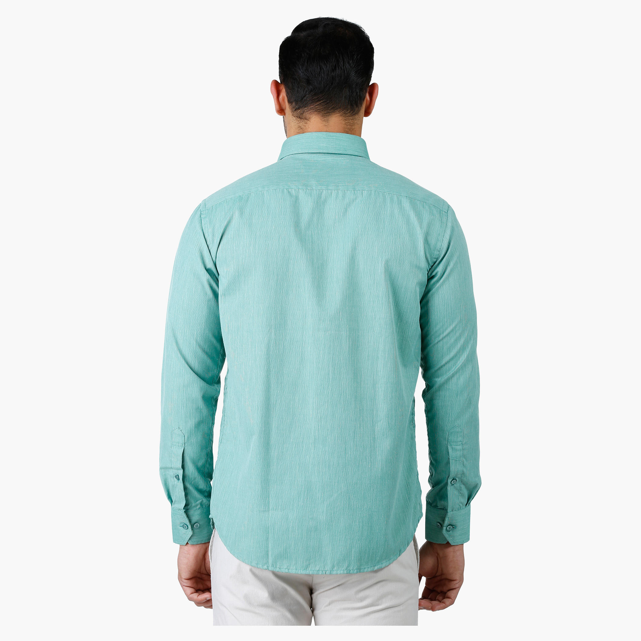 قميص رسمي سهل الكي بقصّة مريحة وياقة عاديّة وأكمام طويلة-men-clothing-shirts-image-2