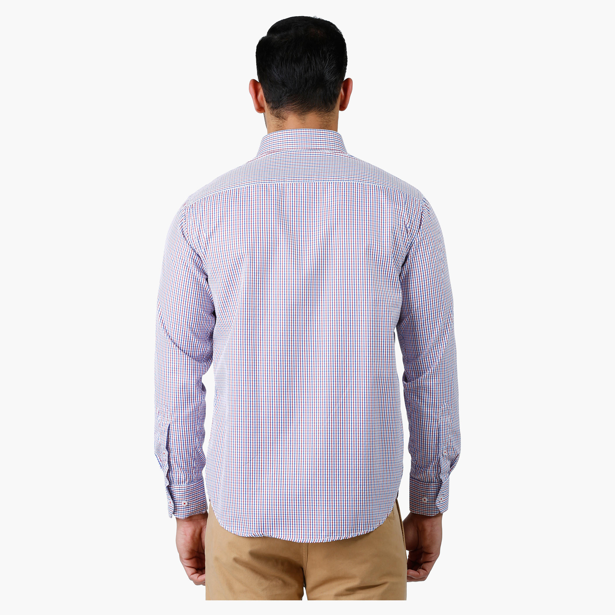 Formal Shirt with Collar Neck and Long Sleeves in Comfort Fit-men-clothing-shirts-image-2