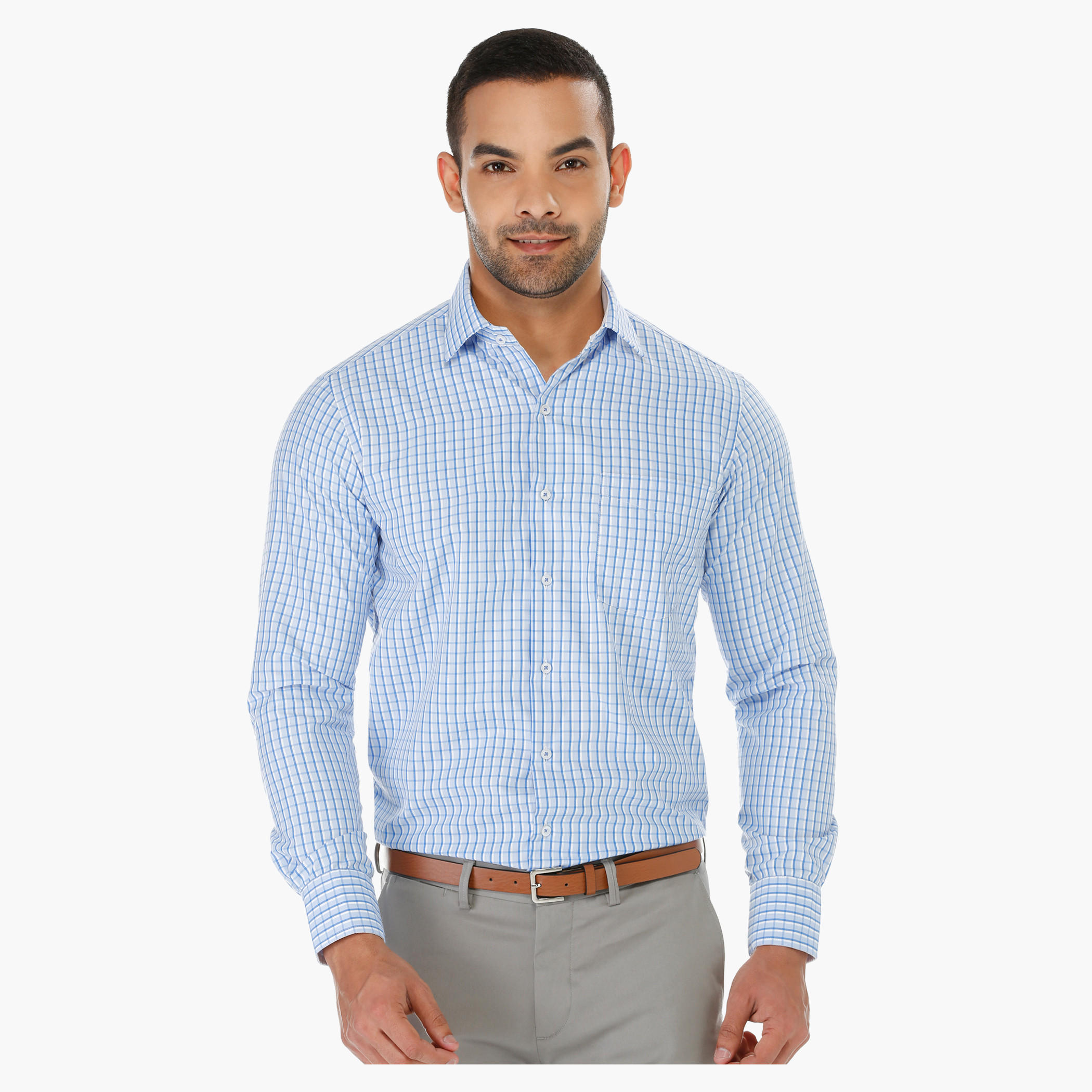 Chequered Shirt-men-clothing-shirts-image-1