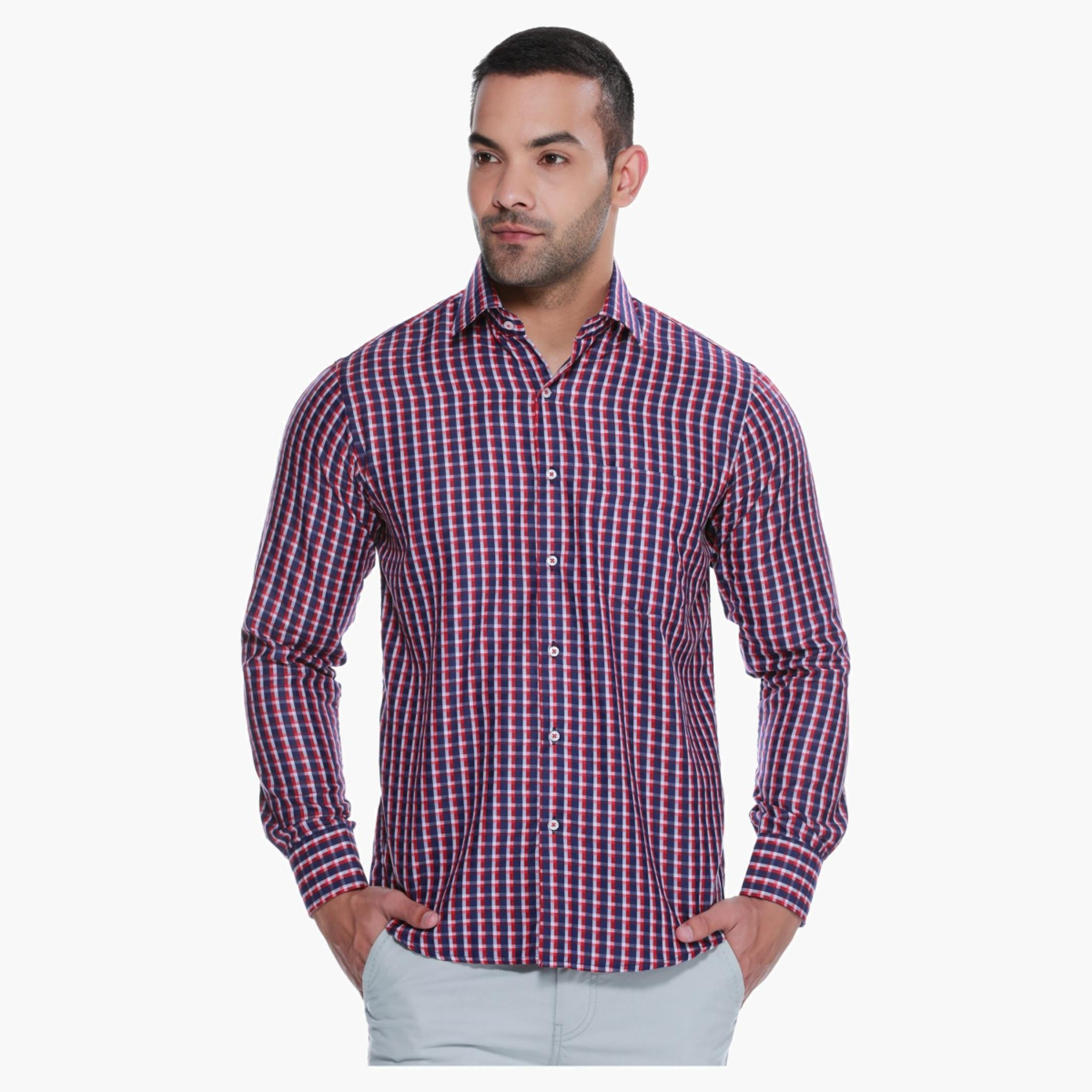 Chequered Shirt-men-clothing-shirts-image-1