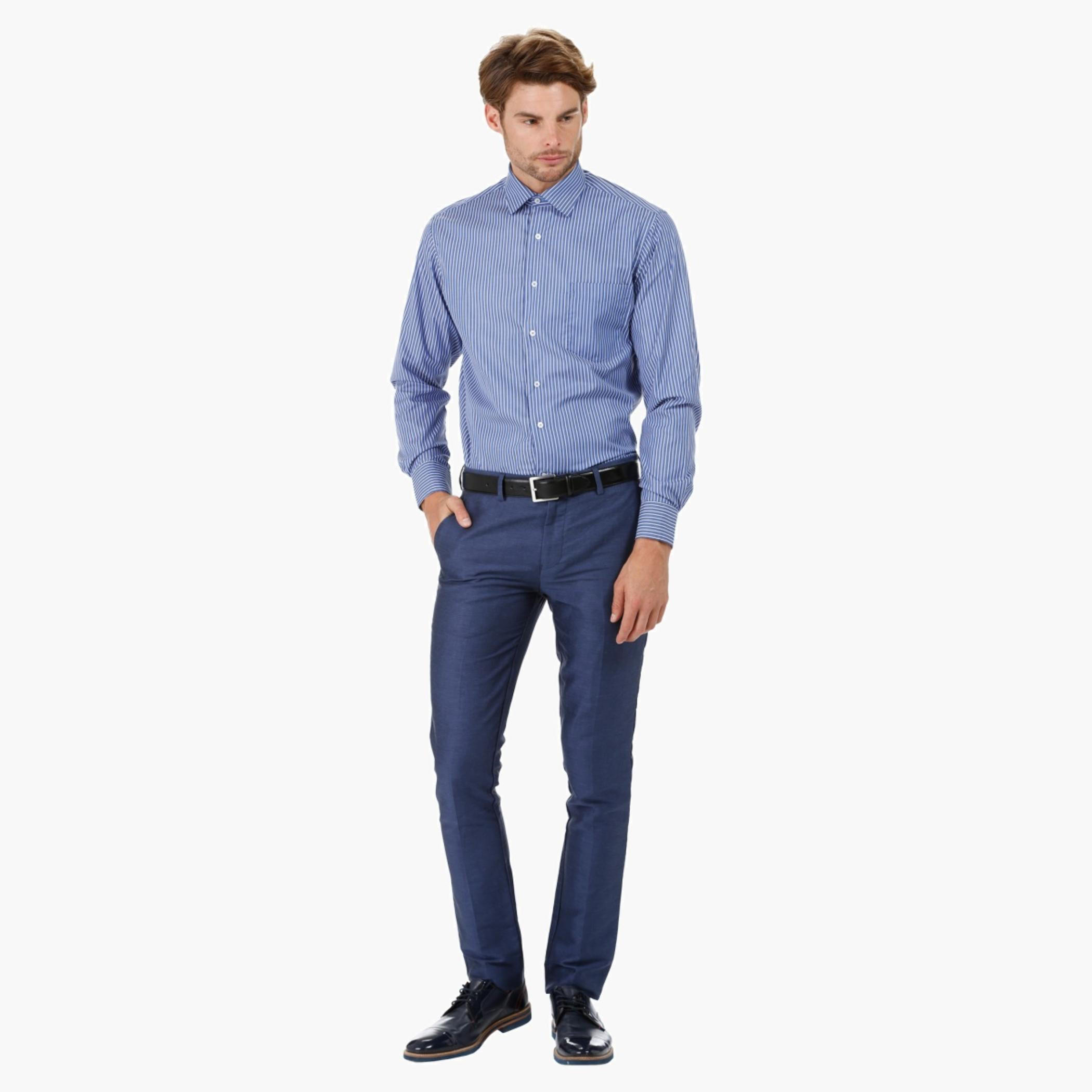 Long-sleeved Shirt with Stripes-men-clothing-shirts-image-1
