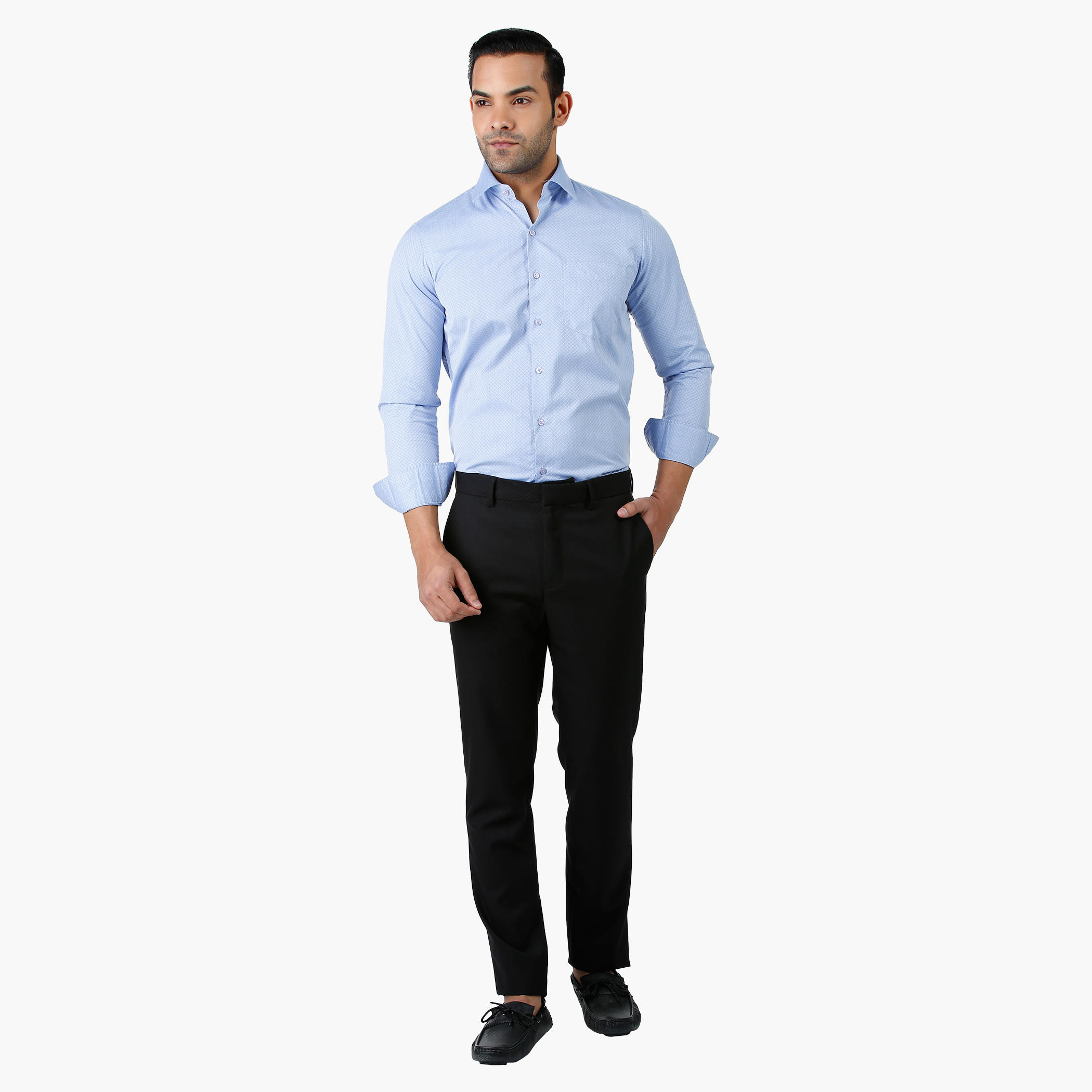 Formal Shirt with Full Sleeves in Regular Fit-men-clothing-shirts-image-2