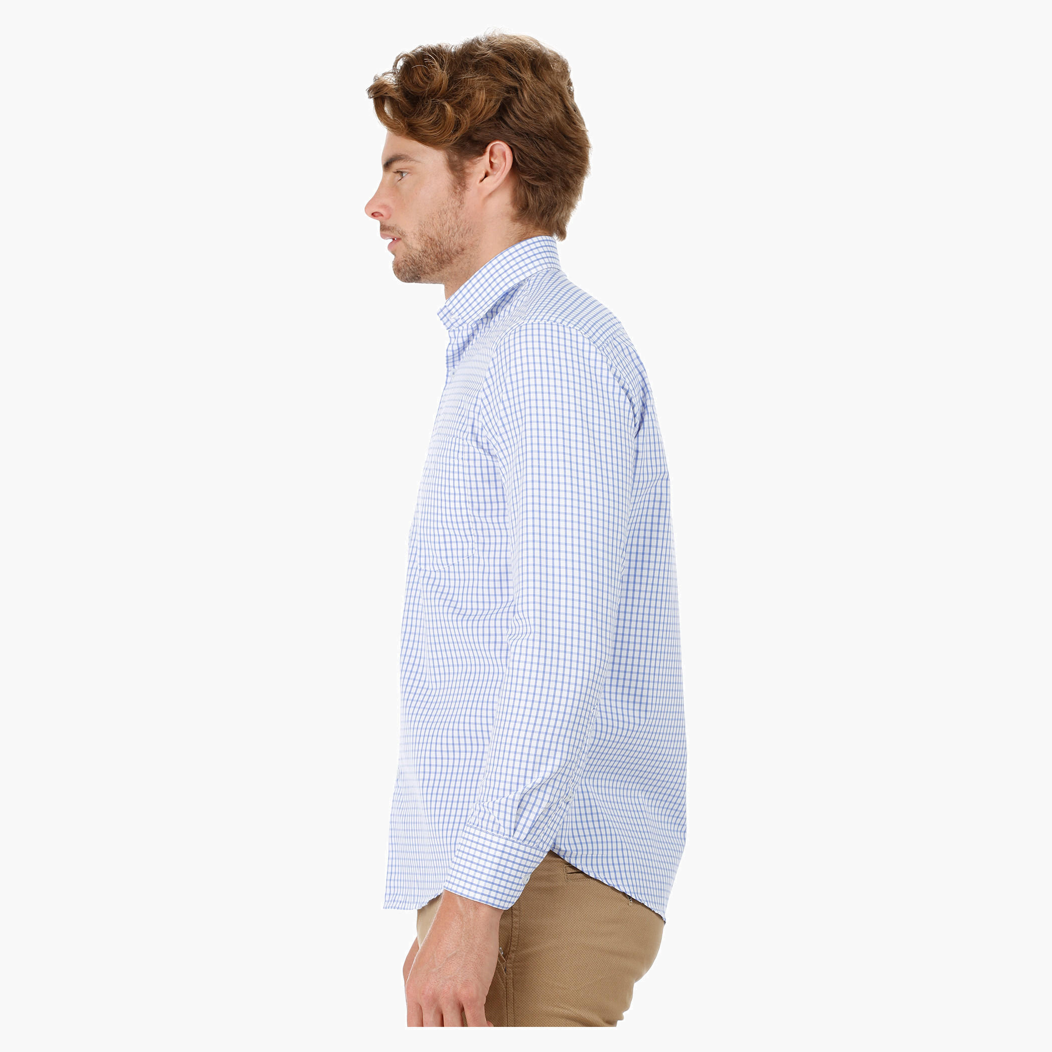 Chequered Shirt with Long Sleeves-men-clothing-shirts-image-3