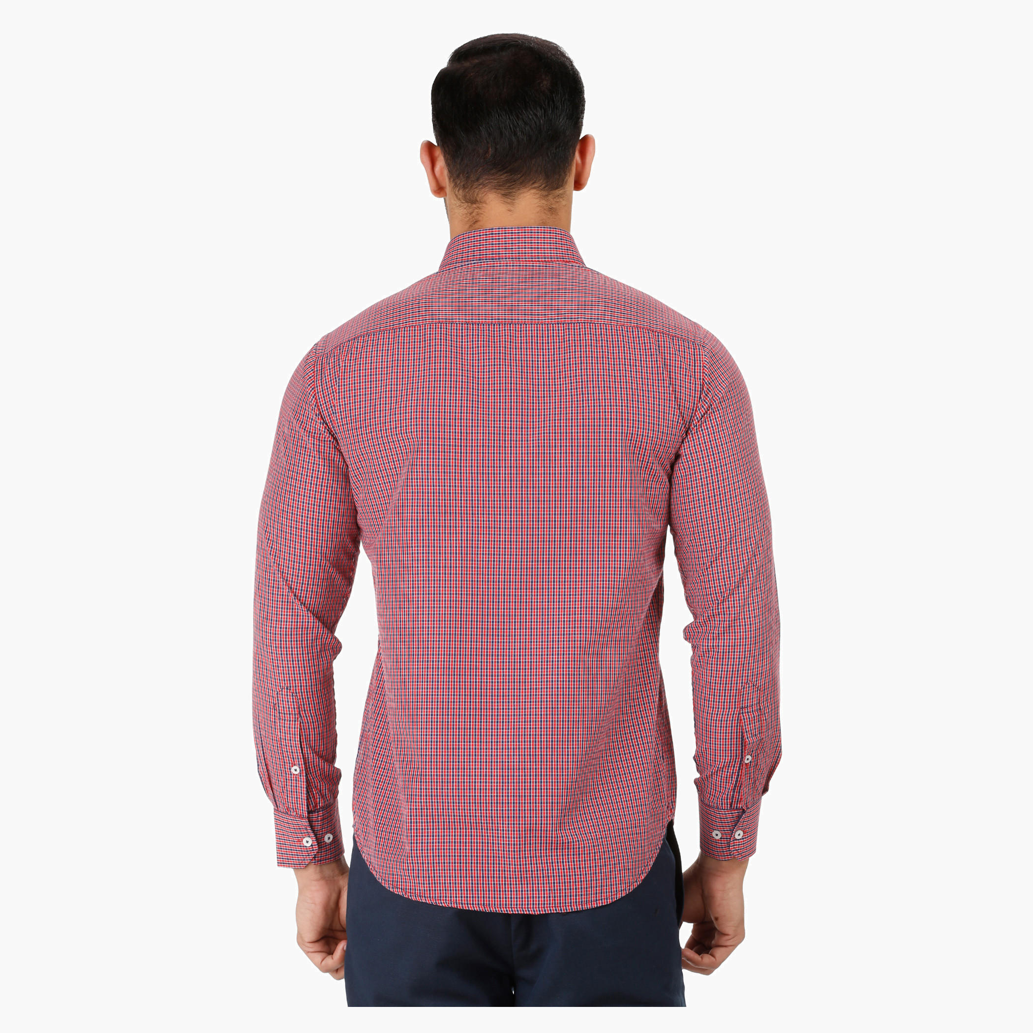 Chequered Shirt in Regular Fit-men-clothing-shirts-image-2