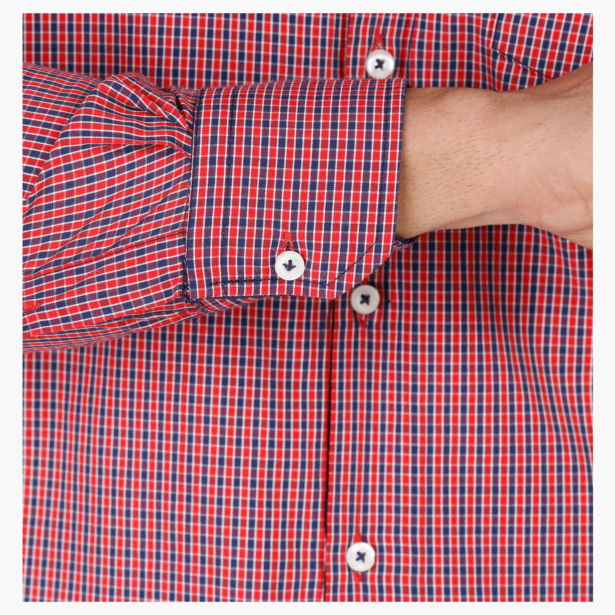 Chequered Shirt in Regular Fit-men-clothing-shirts-image-4