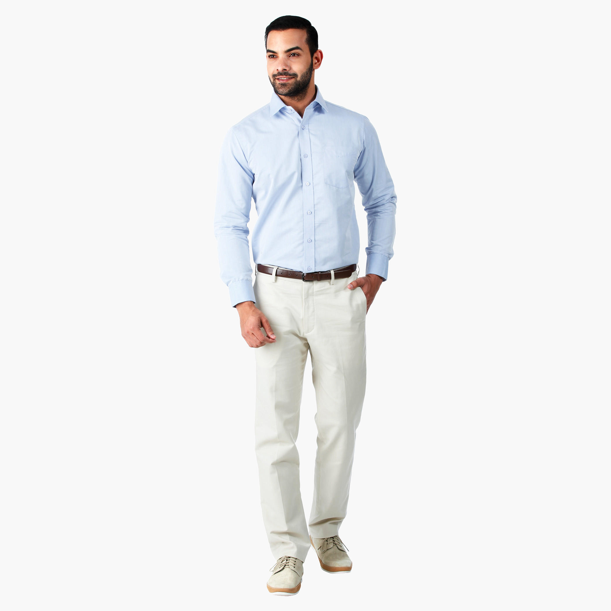 Formal Shirt with Long Sleeves in Regular Fit-men-clothing-shirts-image-5