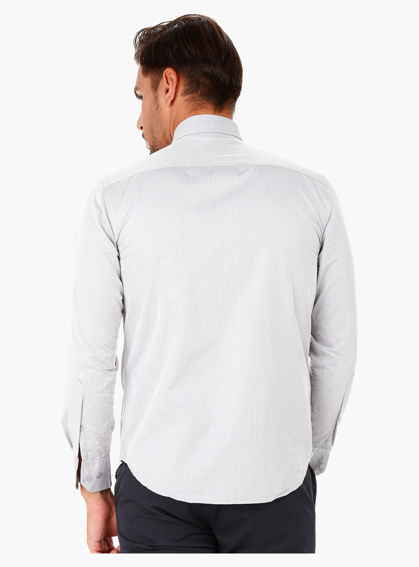 Formal Shirt with Full Sleeves in Regular Fit-men-clothing-shirts-image-4