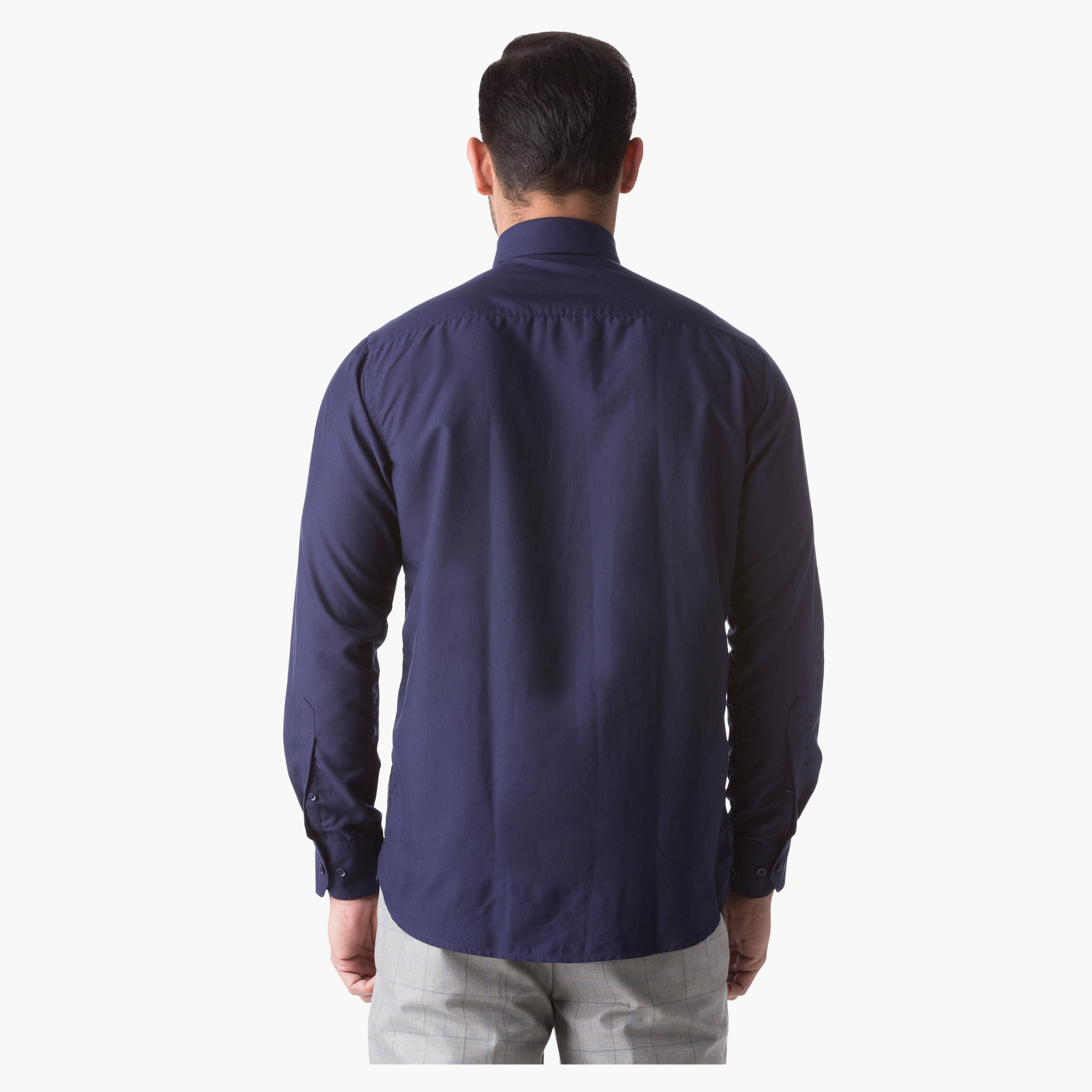 Basic Formal Shirt with Full Sleeves in Regular Fit-men-clothing-shirts-image-2