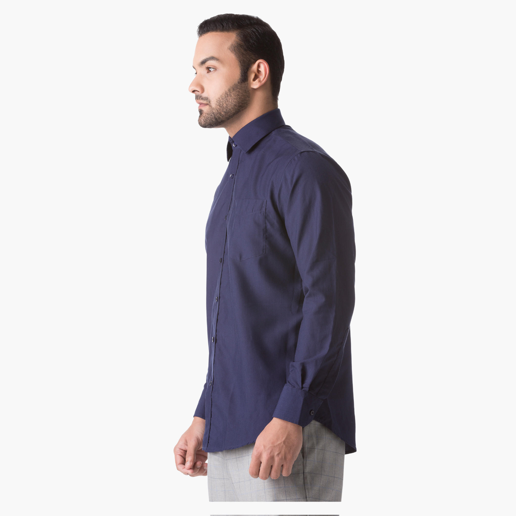 Basic Formal Shirt with Full Sleeves in Regular Fit-men-clothing-shirts-image-3