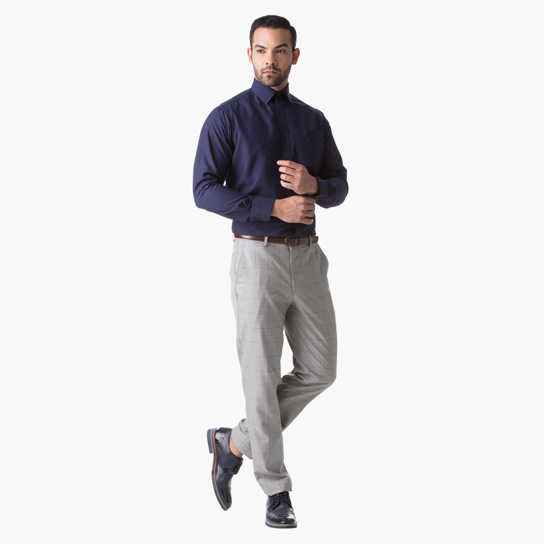 Basic Formal Shirt with Full Sleeves in Regular Fit-men-clothing-shirts-image-5