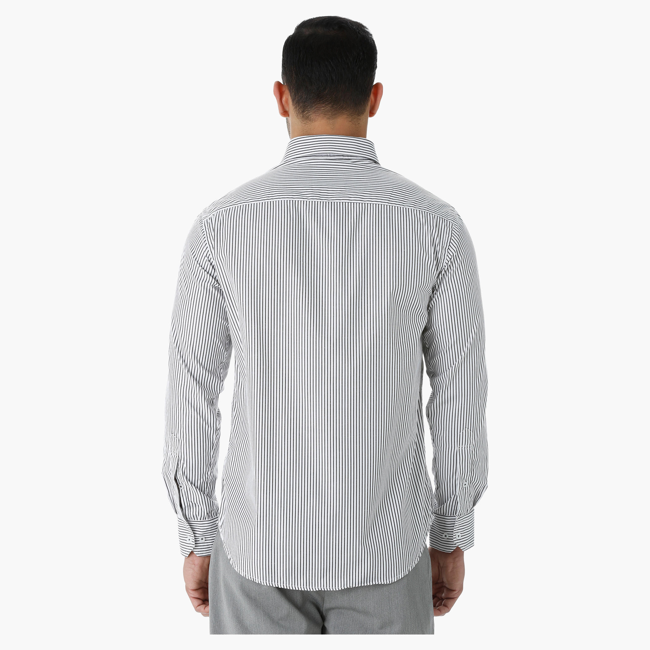 Striped Shirt with Long Sleeves -men-clothing-shirts-image-2