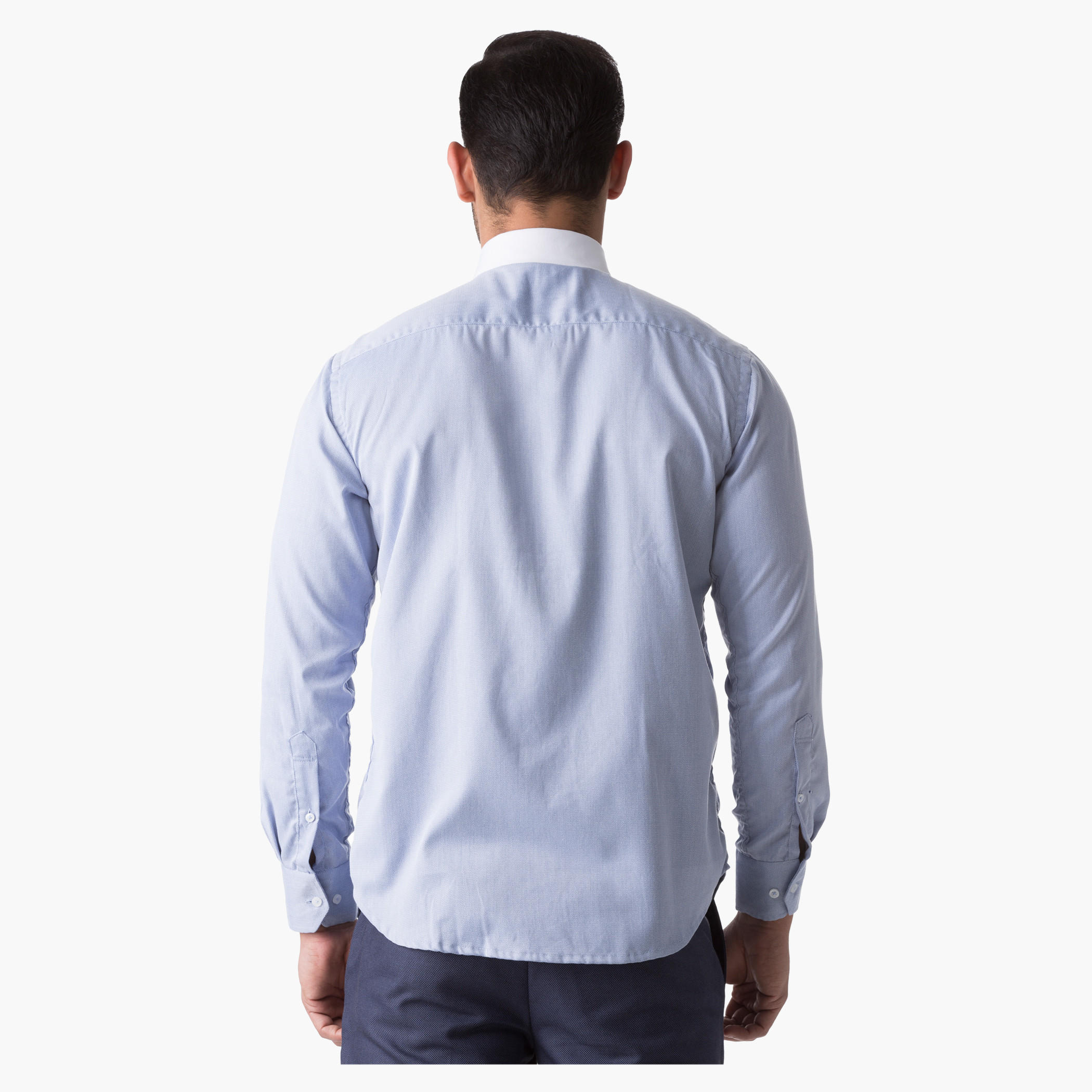 قميص سهل الكي بقصّة عاديّة وأكمام طويلة-men-clothing-shirts-image-2