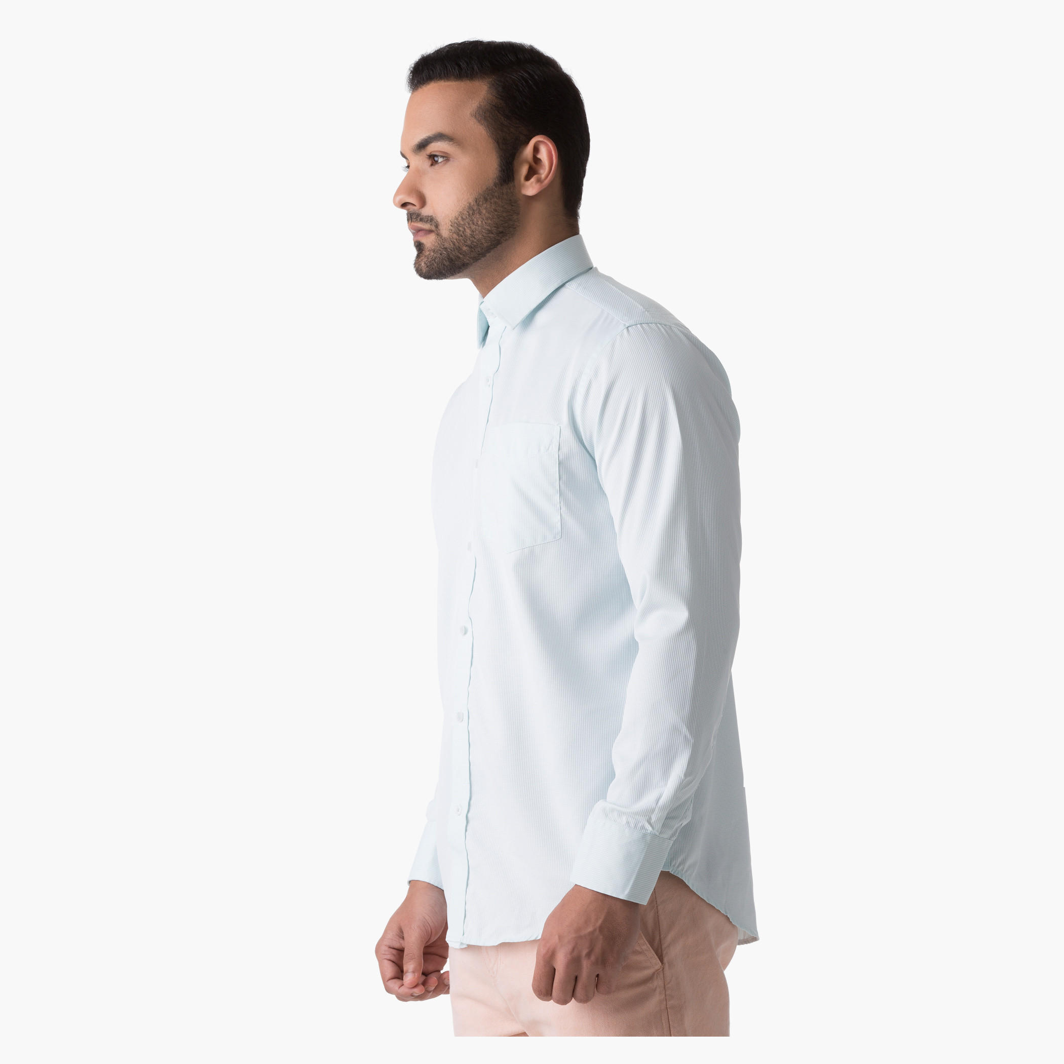 Easy Iron Full-Sleeved Shirt in Regular Fit-men-clothing-shirts-image-3