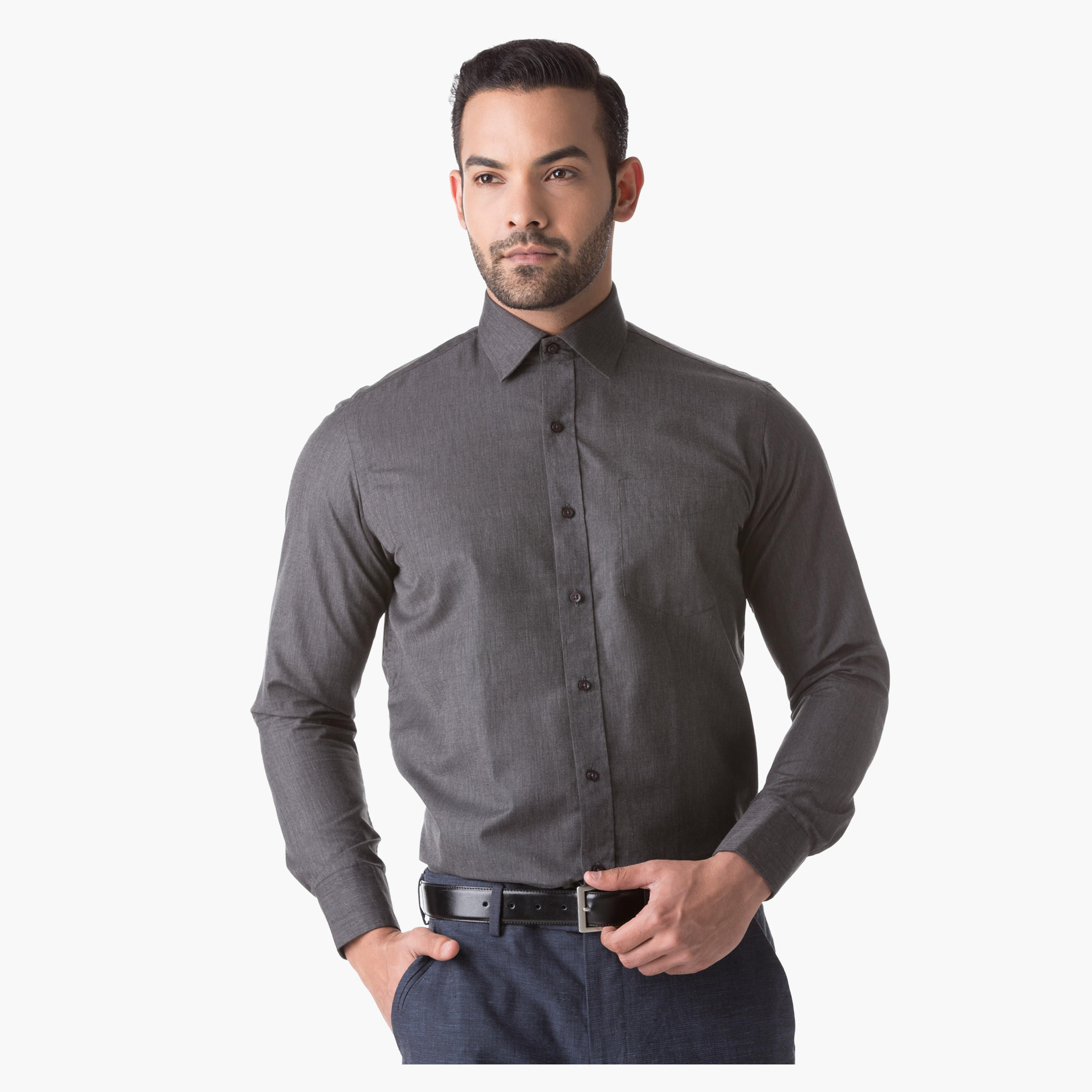 Full-Sleeved Shirt in Regular Fit-men-clothing-shirts-image-5