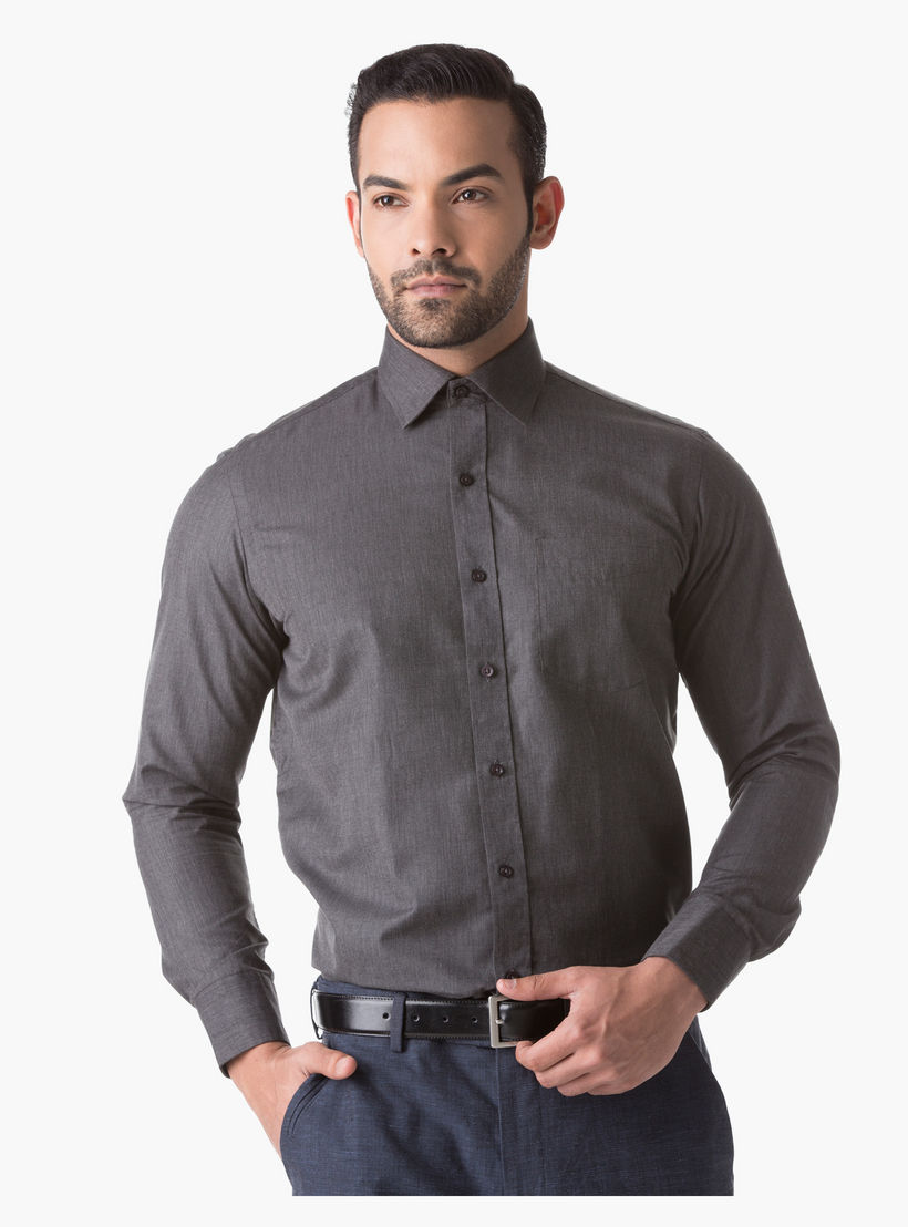 Full-Sleeved Shirt in Regular Fit-men-clothing-shirts-image-5