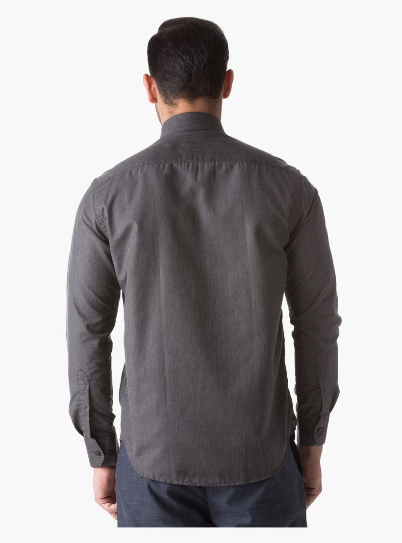 Full-Sleeved Shirt in Regular Fit-men-clothing-shirts-image-4