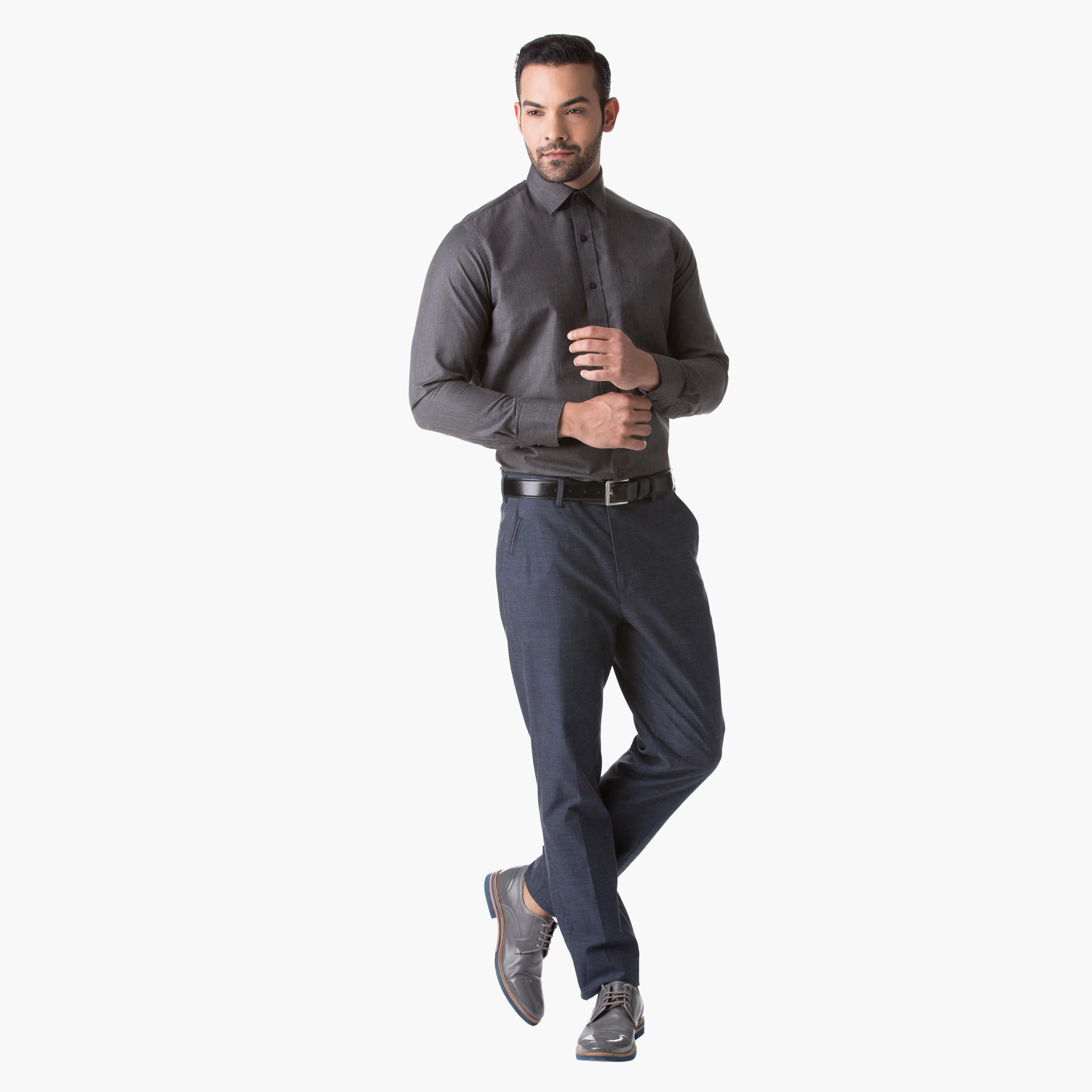 Full-Sleeved Shirt in Regular Fit-men-clothing-shirts-image-1
