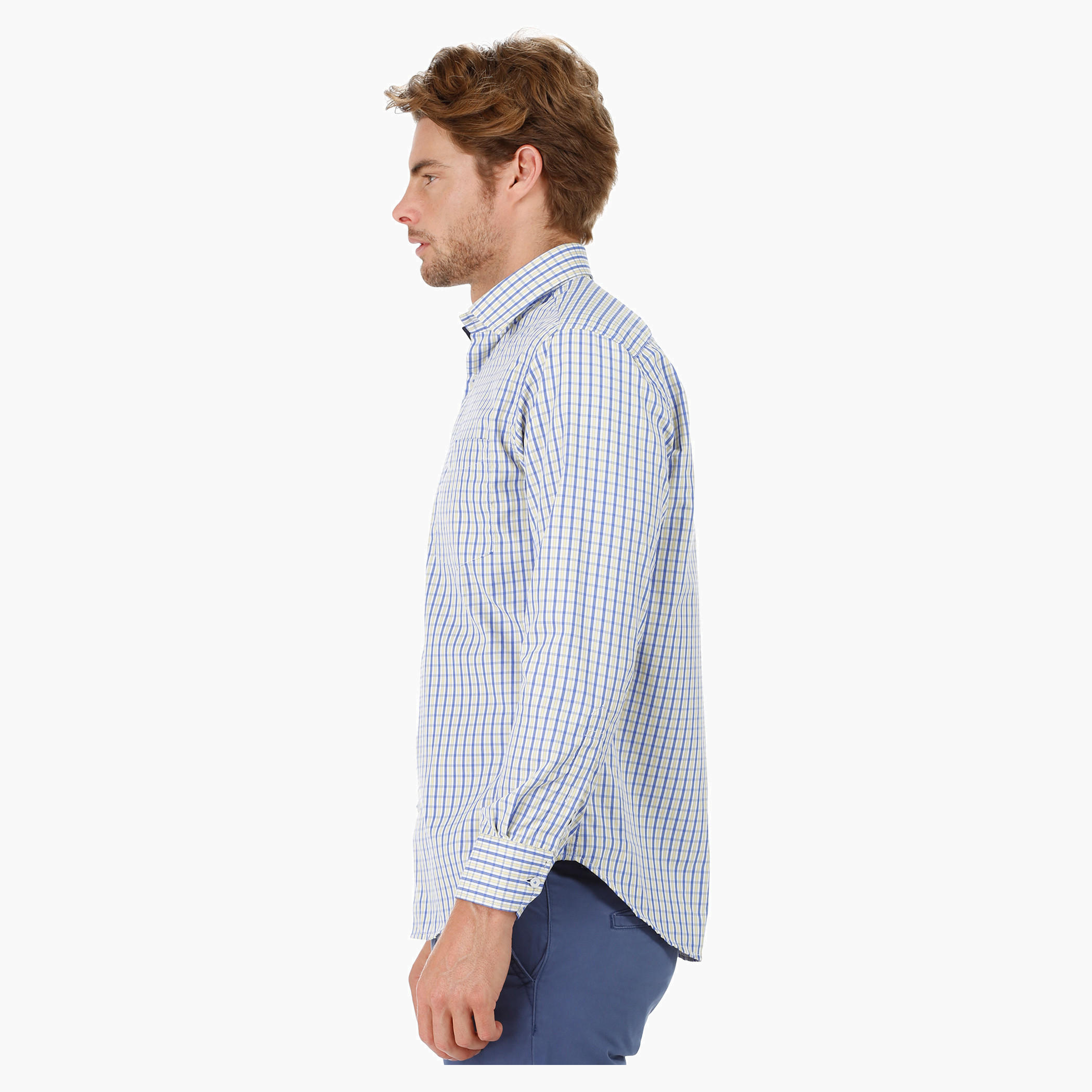 Chequered Shirt with Long Sleeves-men-clothing-shirts-image-3