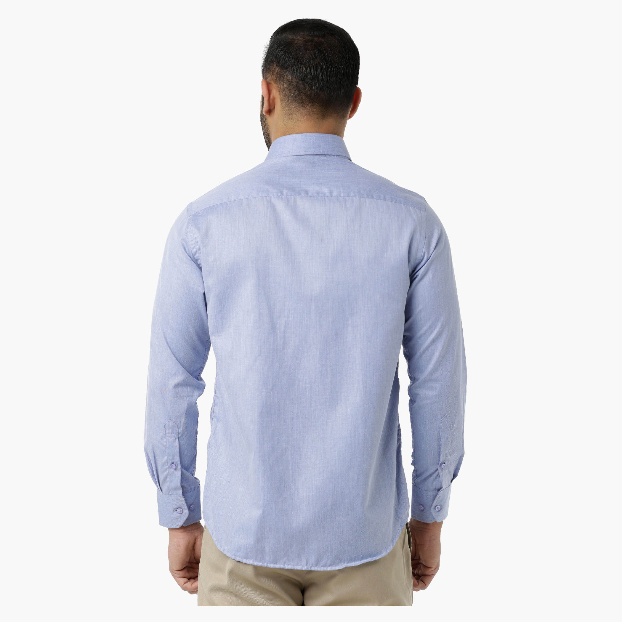 Formal Shirt with Collar Neck in Regular Fit-men-clothing-shirts-image-2