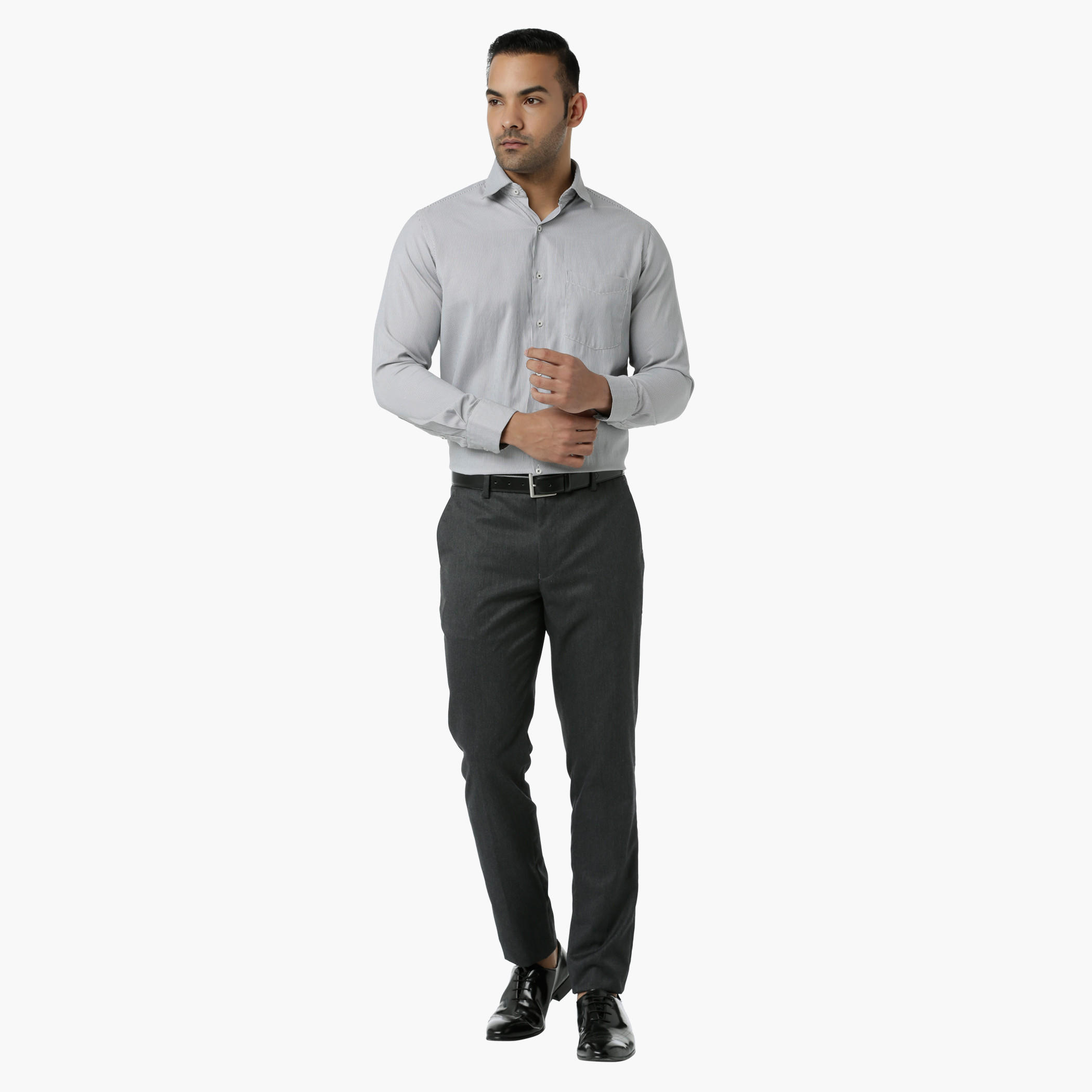 Striped Formal Shirt with Collar Neck in Regular Fit-men-clothing-shirts-image-10