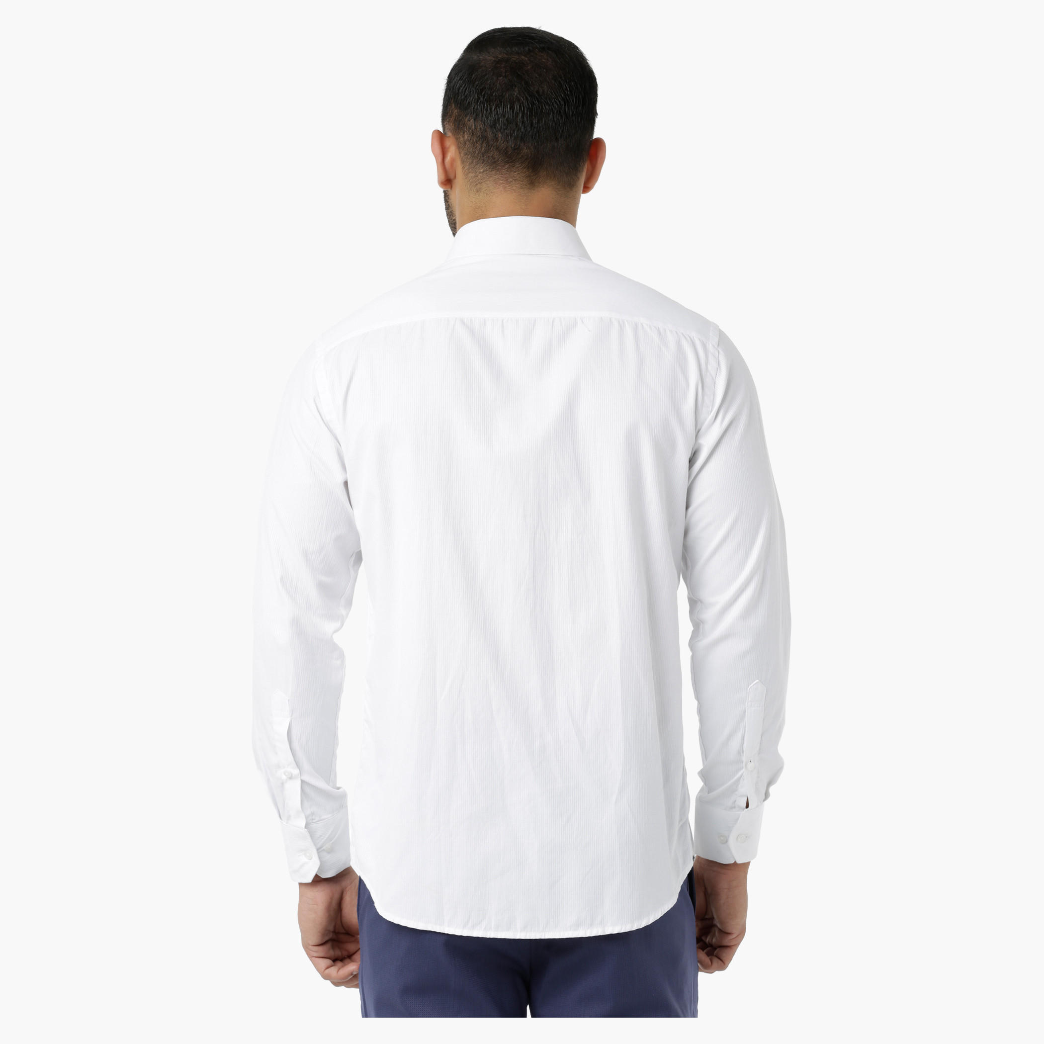 Striped Formal Shirt with Collar Neck in Regular Fit-men-clothing-shirts-image-2