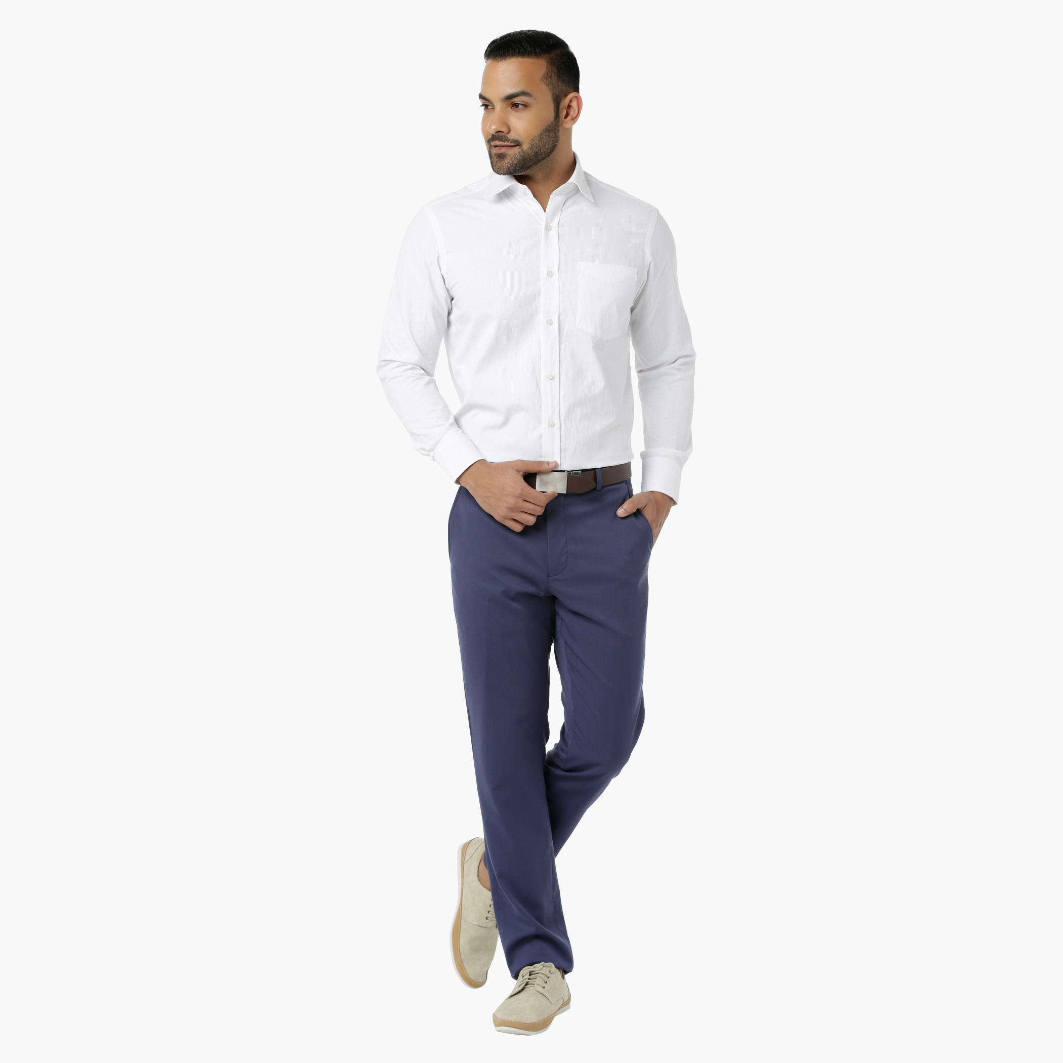 Striped Formal Shirt with Collar Neck in Regular Fit-men-clothing-shirts-image-5