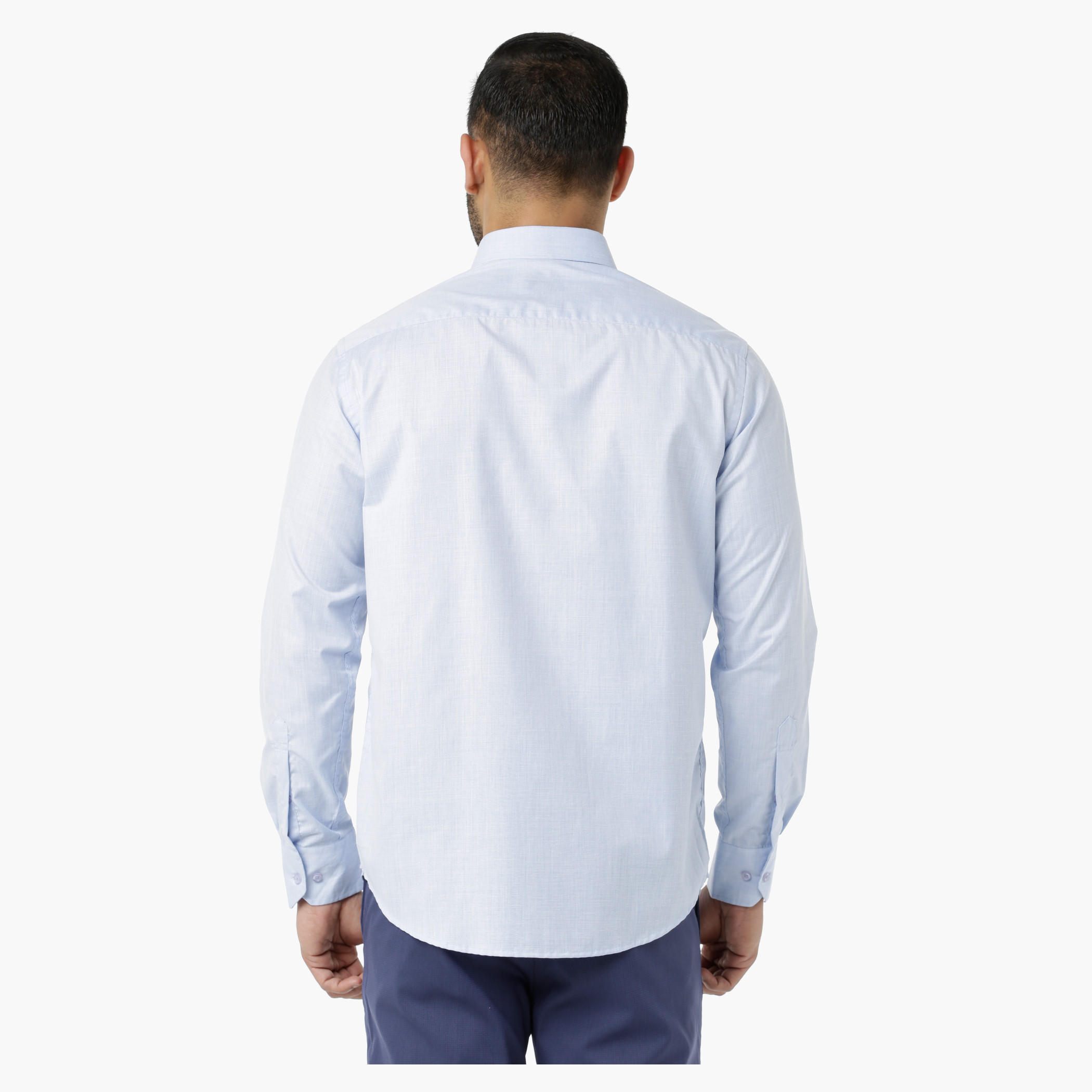 Formal Shirt with Collar Neck in Regular Fit-men-clothing-shirts-image-2