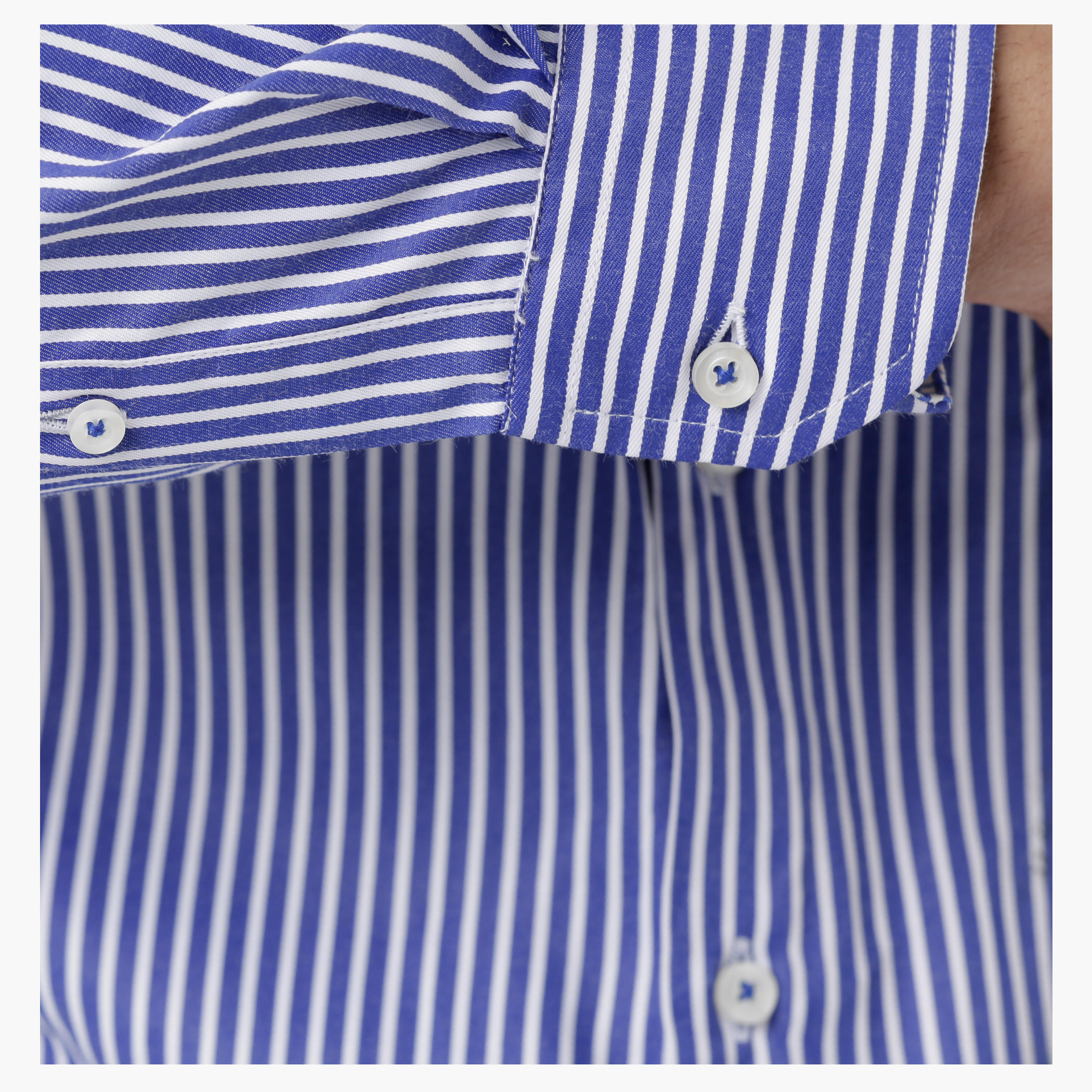 Striped Formal Shirt with Collar Neck in Regular Fit-men-clothing-shirts-image-4