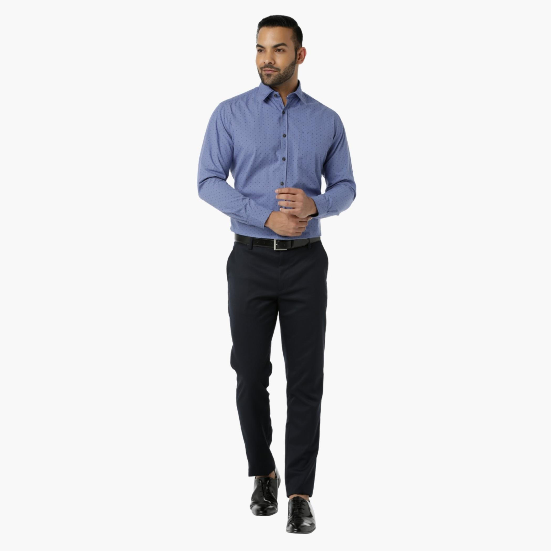Printed Formal Shirt with Collar Neck in Regular Fit-men-clothing-shirts-image-5
