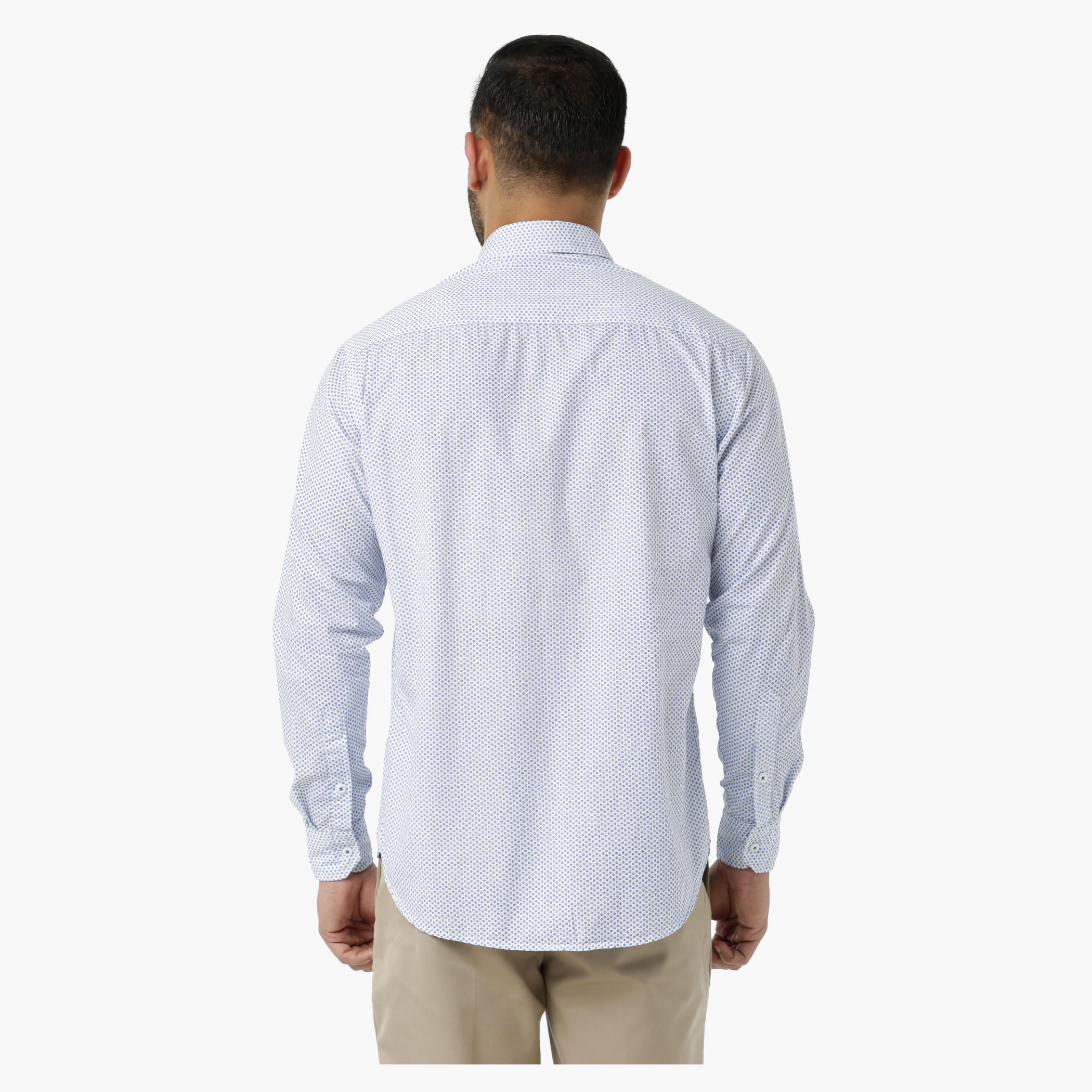 Printed Formal Shirt with Collar Neck in Regular Fit-men-clothing-shirts-image-2