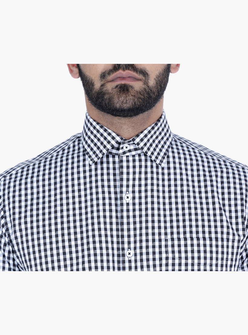 Chequered Shirt with Long Sleeves-men-clothing-shirts-image-4