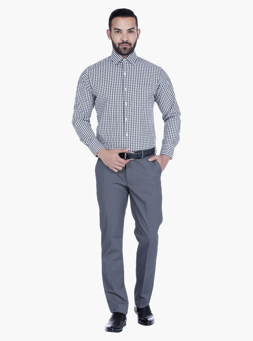 Chequered Shirt with Long Sleeves-men-clothing-shirts-image-5