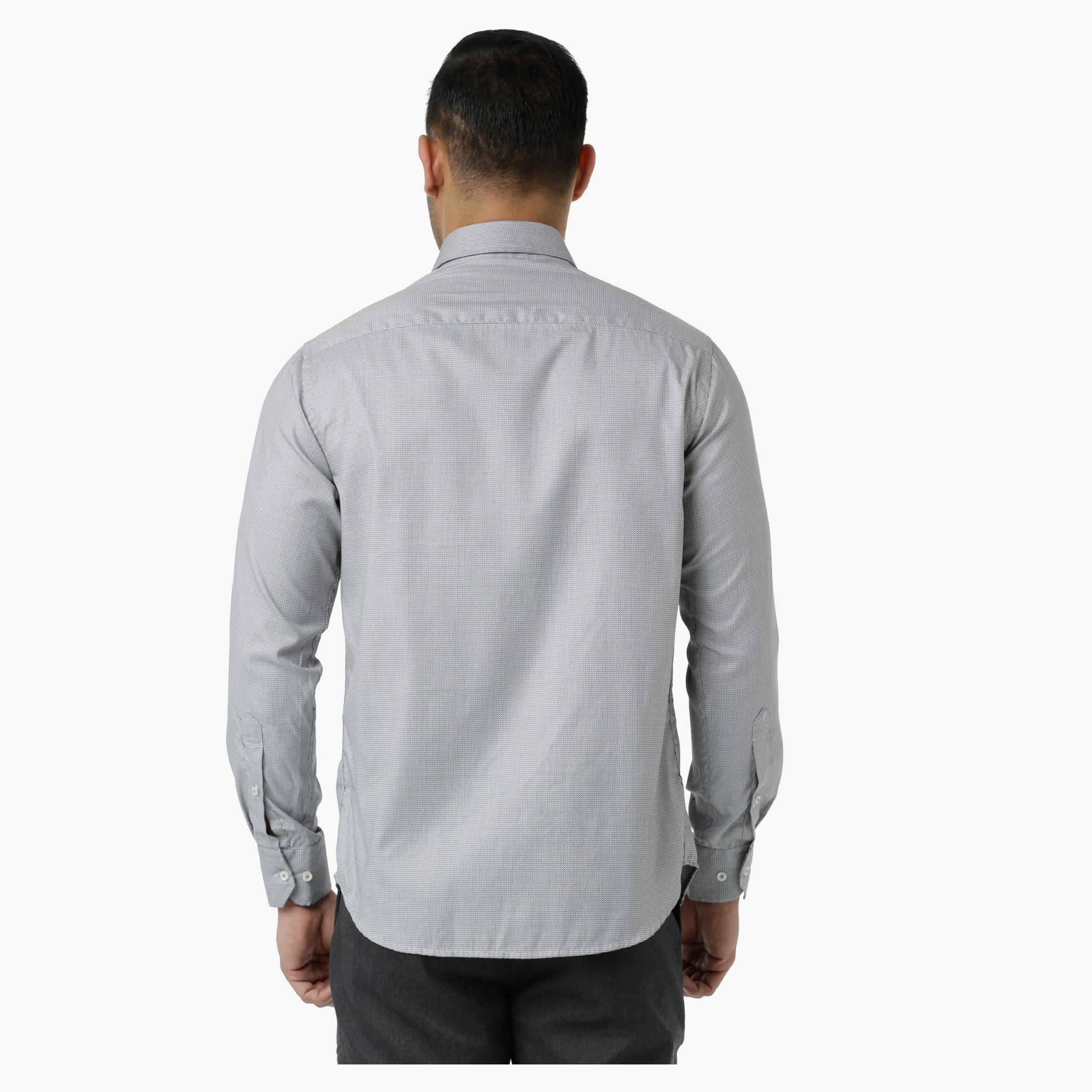 Formal Shirt with Collar Neck and Long Sleeves in Regular Fit-men-clothing-shirts-image-2