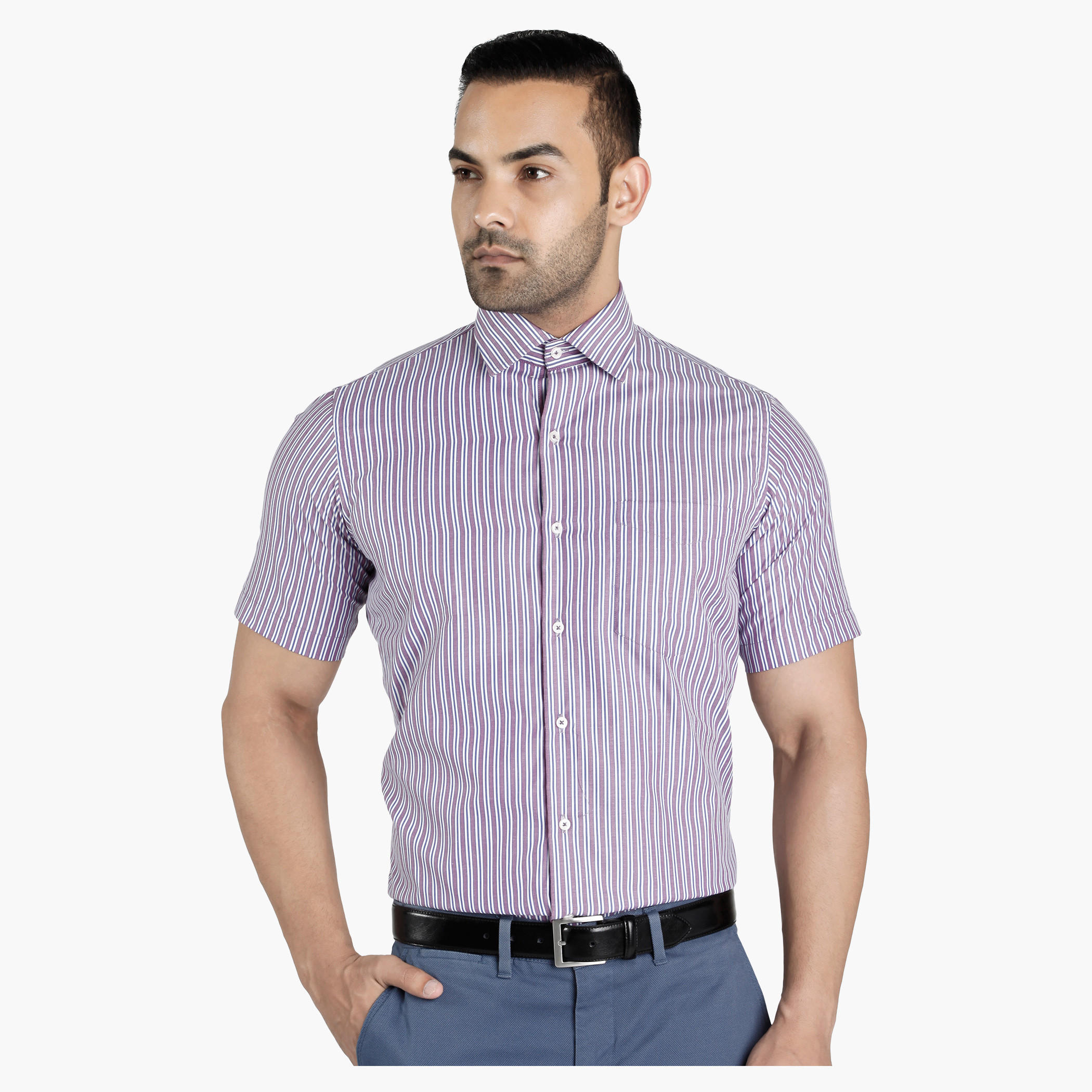 Formal Shirt with Short Sleeves-men-clothing-shirts-image-5