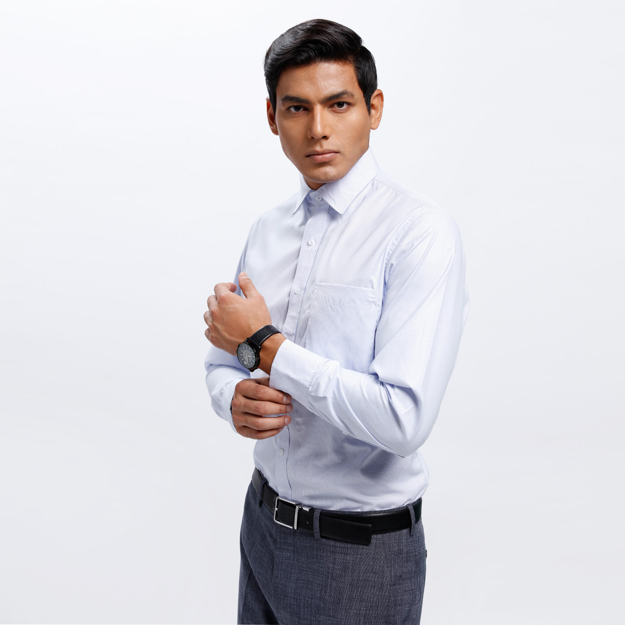 Long Sleeves Shirt with Button Placket-men-clothing-shirts-image-5