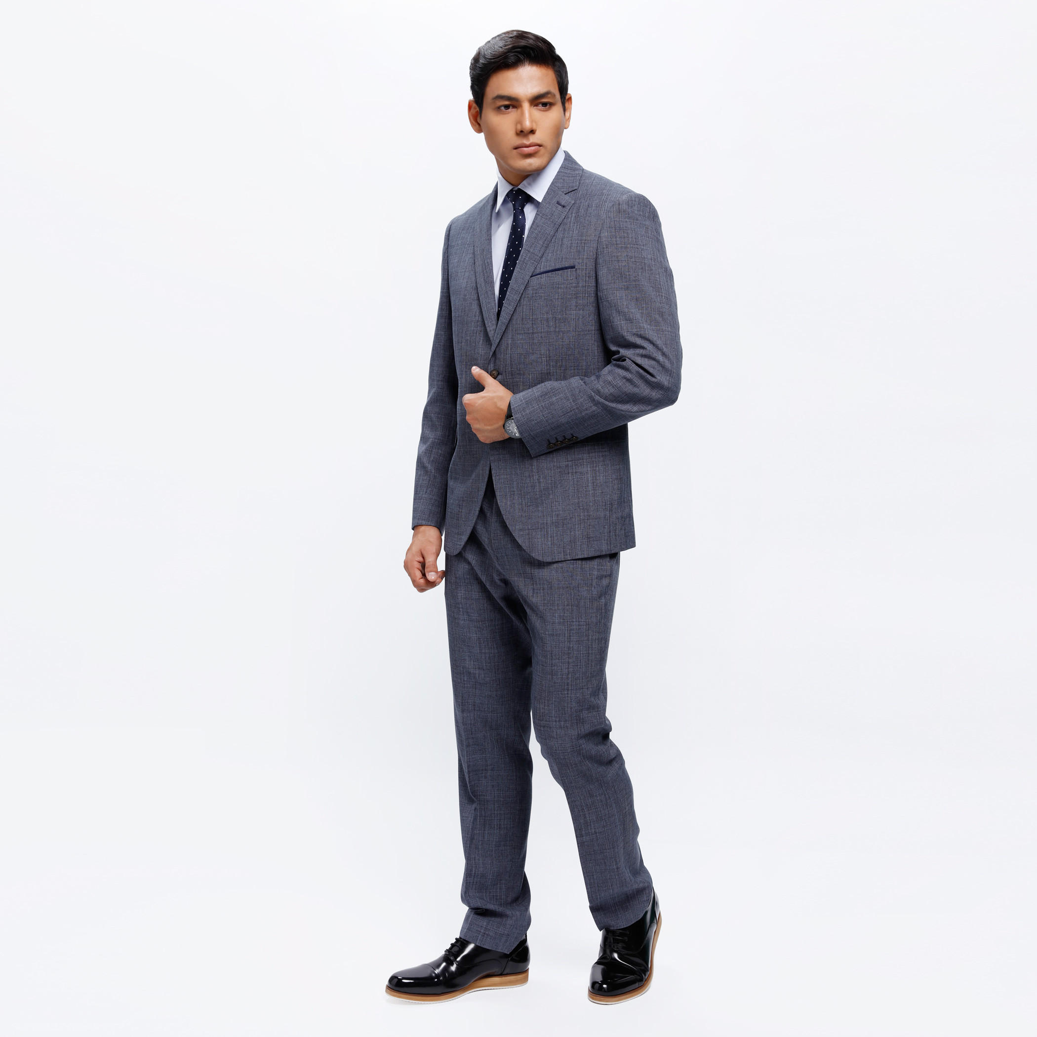 Long Sleeves Shirt with Button Placket-men-clothing-shirts-image-1